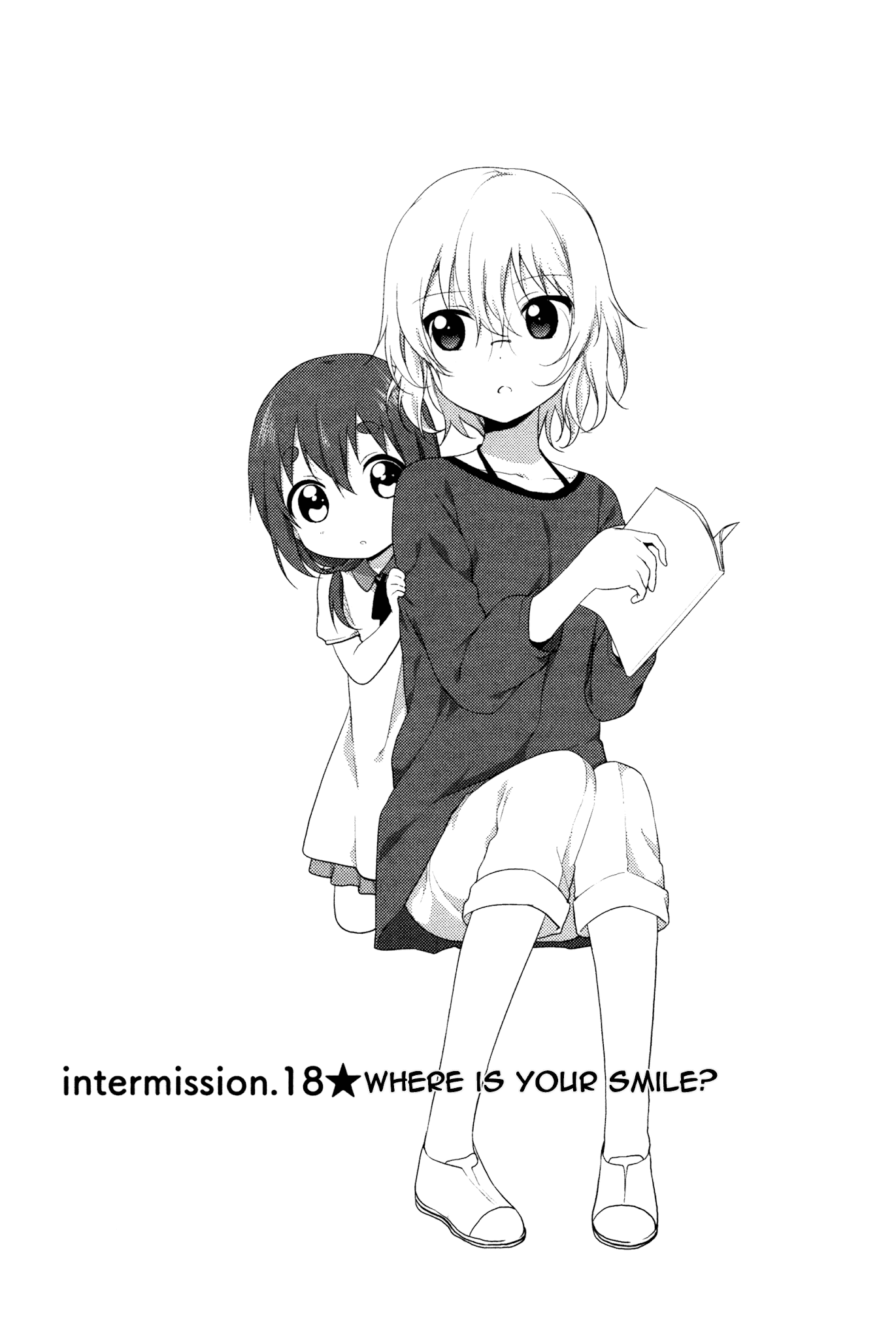 Yuru Yuri Chapter 70.3 page 1 - Chapter 70.3: Intermission 18 - Where is Your Smile?