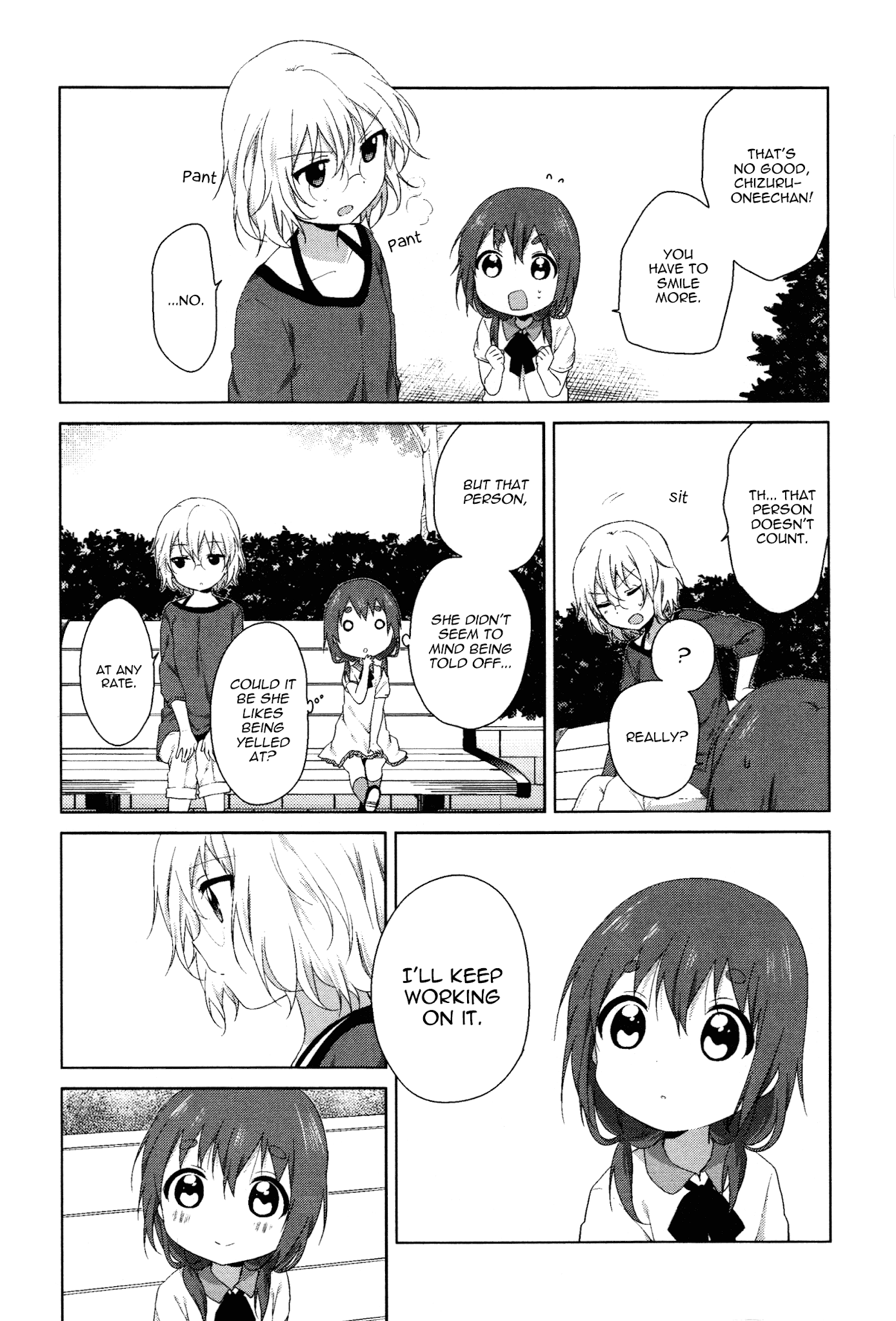 Yuru Yuri Chapter 70.3 page 10 - Chapter 70.3: Intermission 18 - Where is Your Smile?