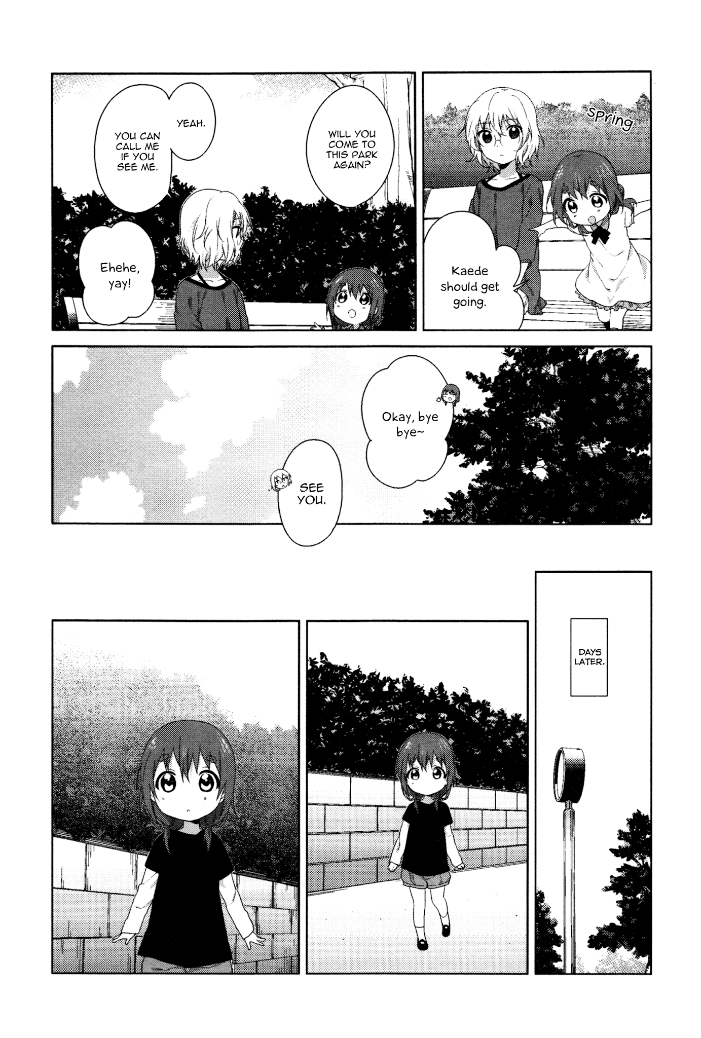 Yuru Yuri Chapter 70.3 page 11 - Chapter 70.3: Intermission 18 - Where is Your Smile?