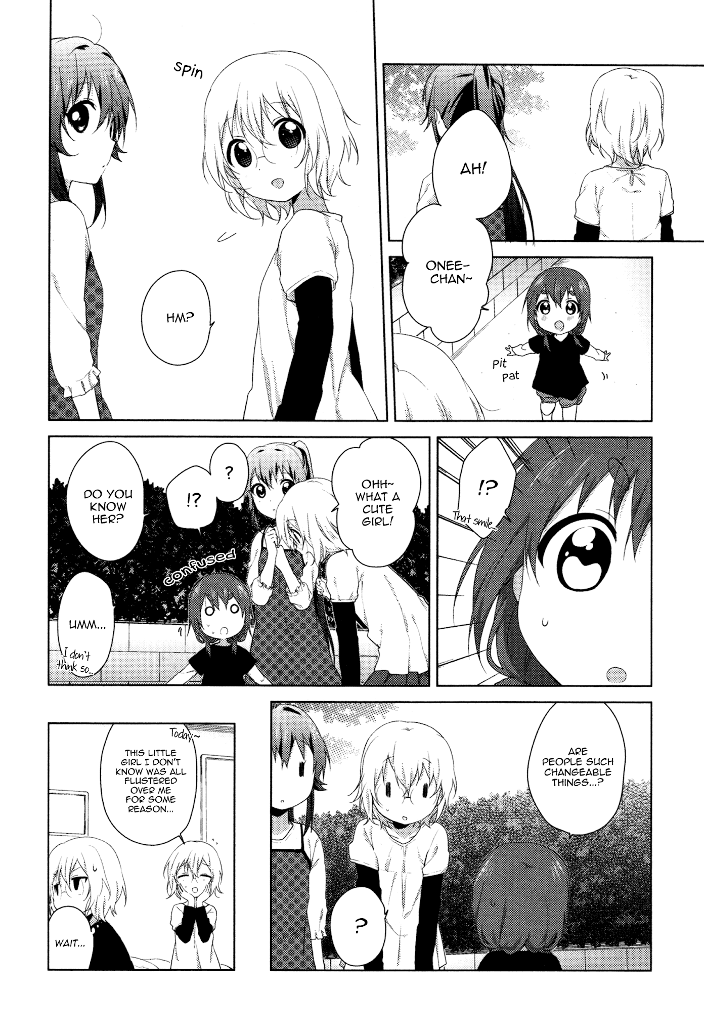 Yuru Yuri Chapter 70.3 page 12 - Chapter 70.3: Intermission 18 - Where is Your Smile?