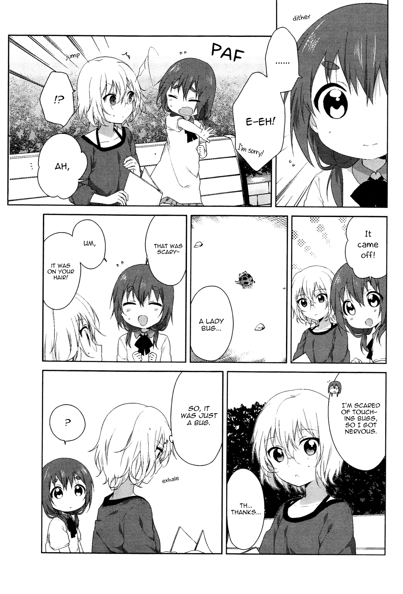 Yuru Yuri Chapter 70.3 page 3 - Chapter 70.3: Intermission 18 - Where is Your Smile?