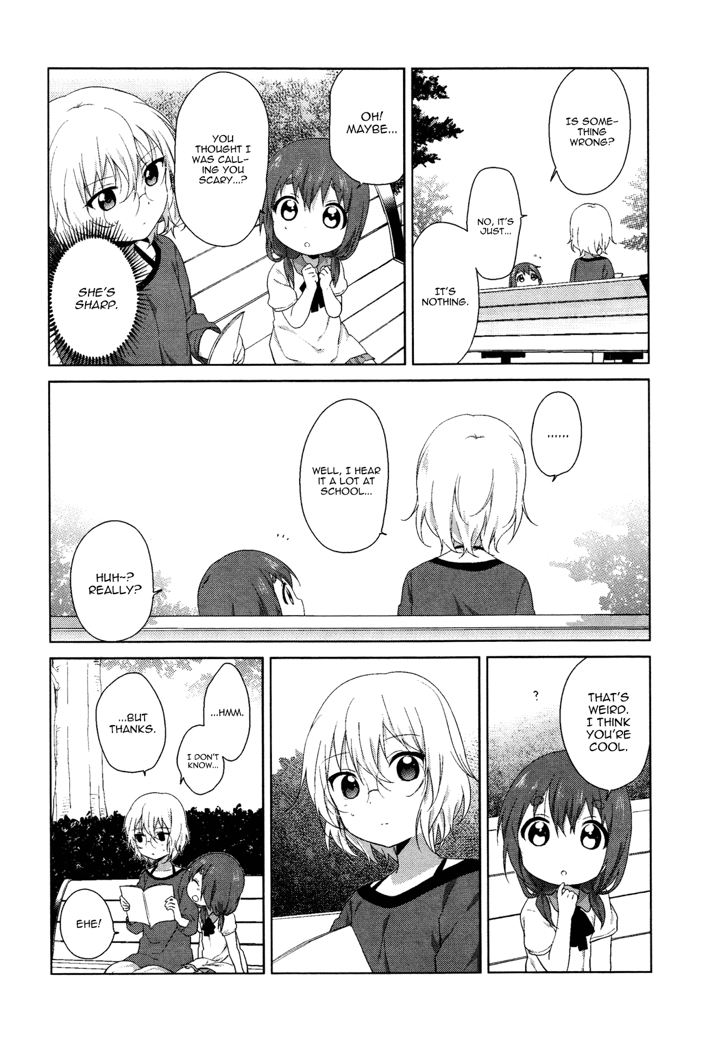 Yuru Yuri Chapter 70.3 page 4 - Chapter 70.3: Intermission 18 - Where is Your Smile?