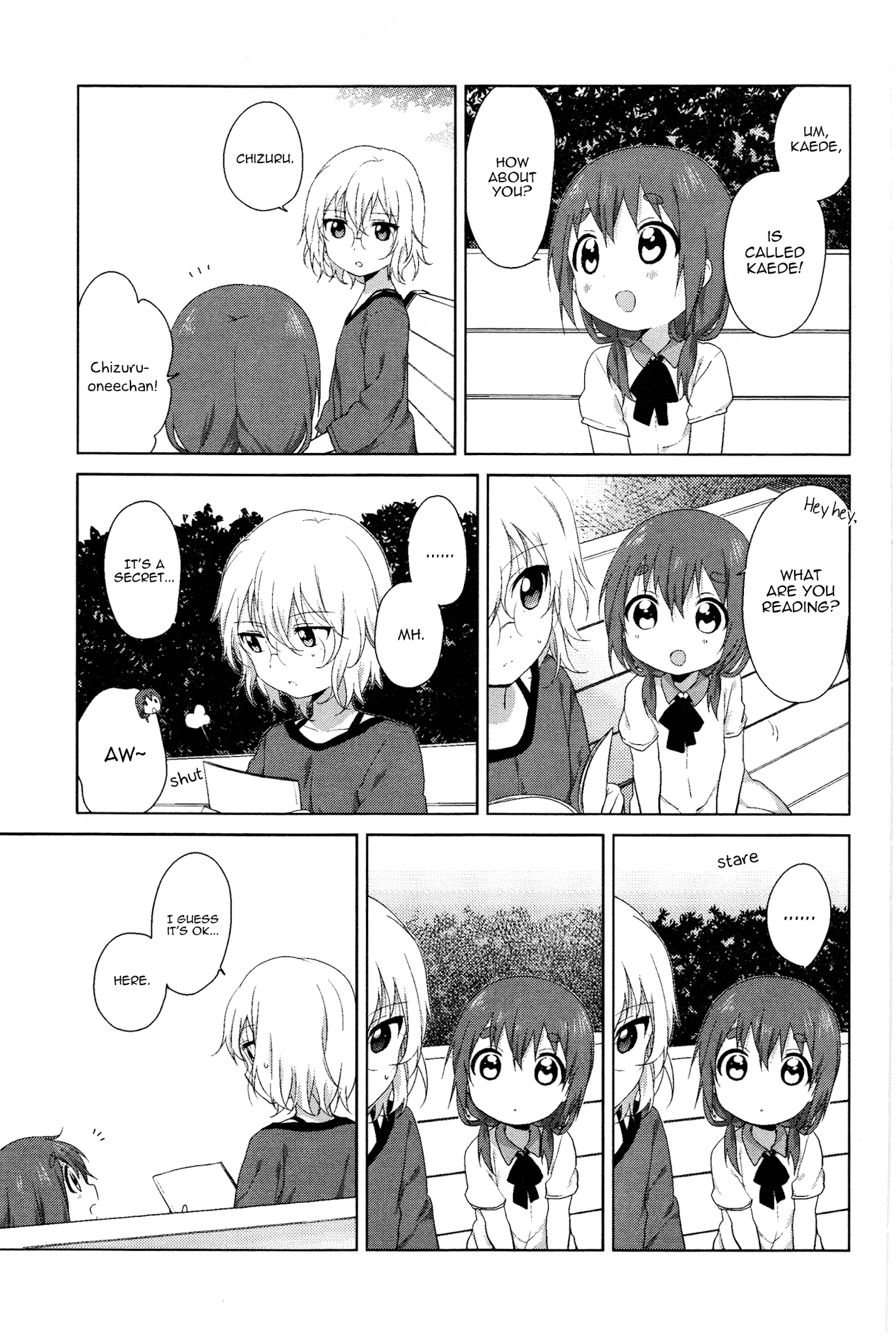 Yuru Yuri Chapter 70.3 page 5 - Chapter 70.3: Intermission 18 - Where is Your Smile?