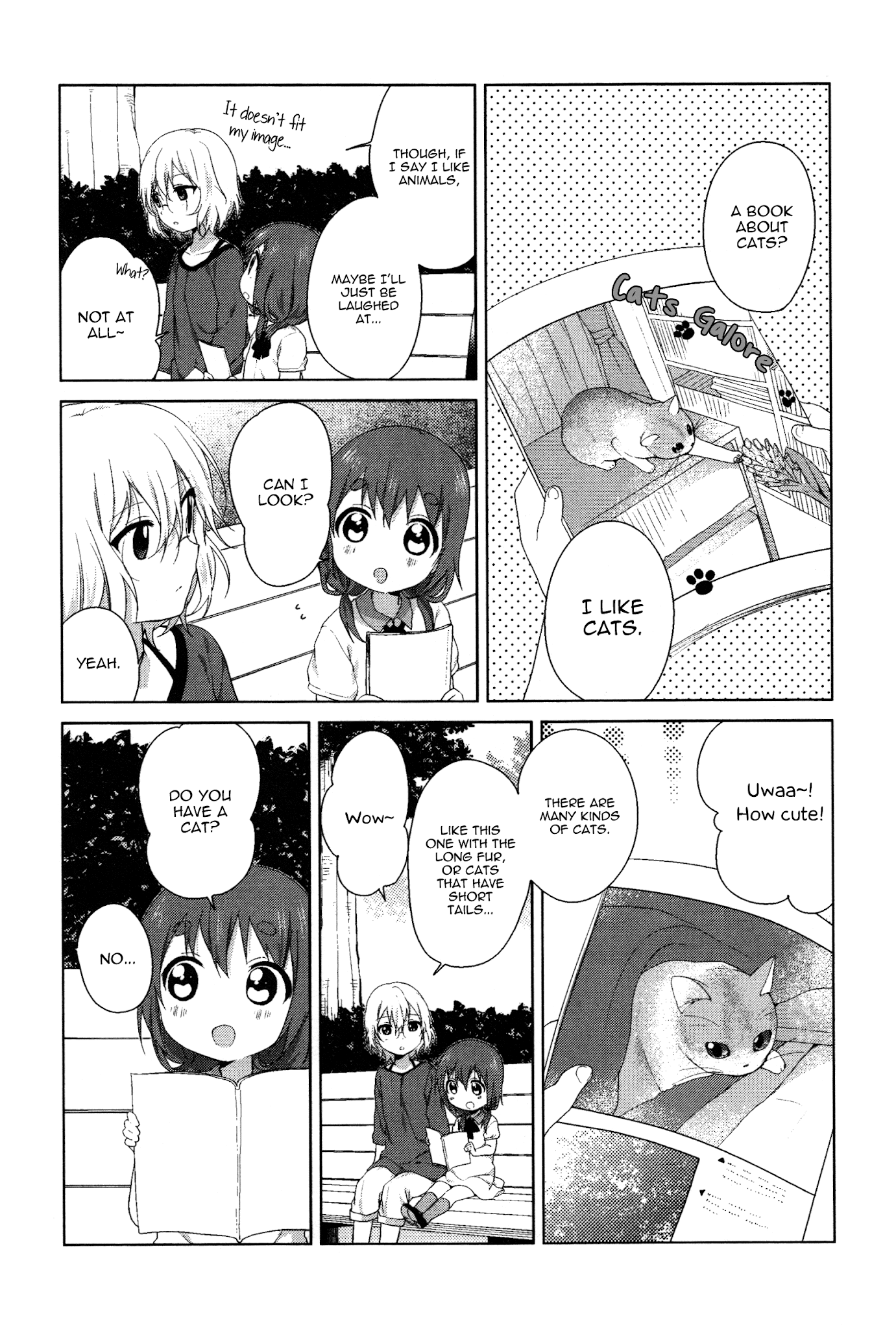 Yuru Yuri Chapter 70.3 page 6 - Chapter 70.3: Intermission 18 - Where is Your Smile?