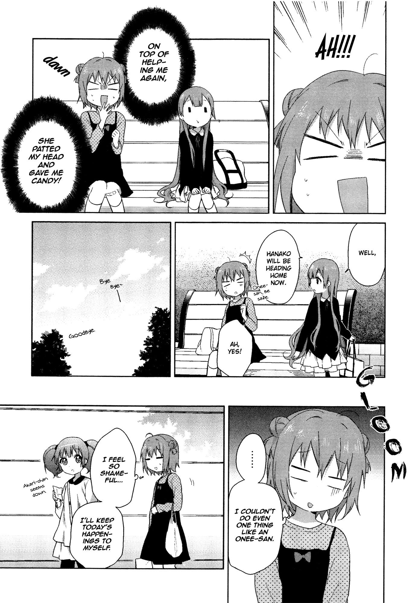 Yuru Yuri Chapter 70.4 page 11 - Chapter 70.4: Intermission 19 - Onee-San!
