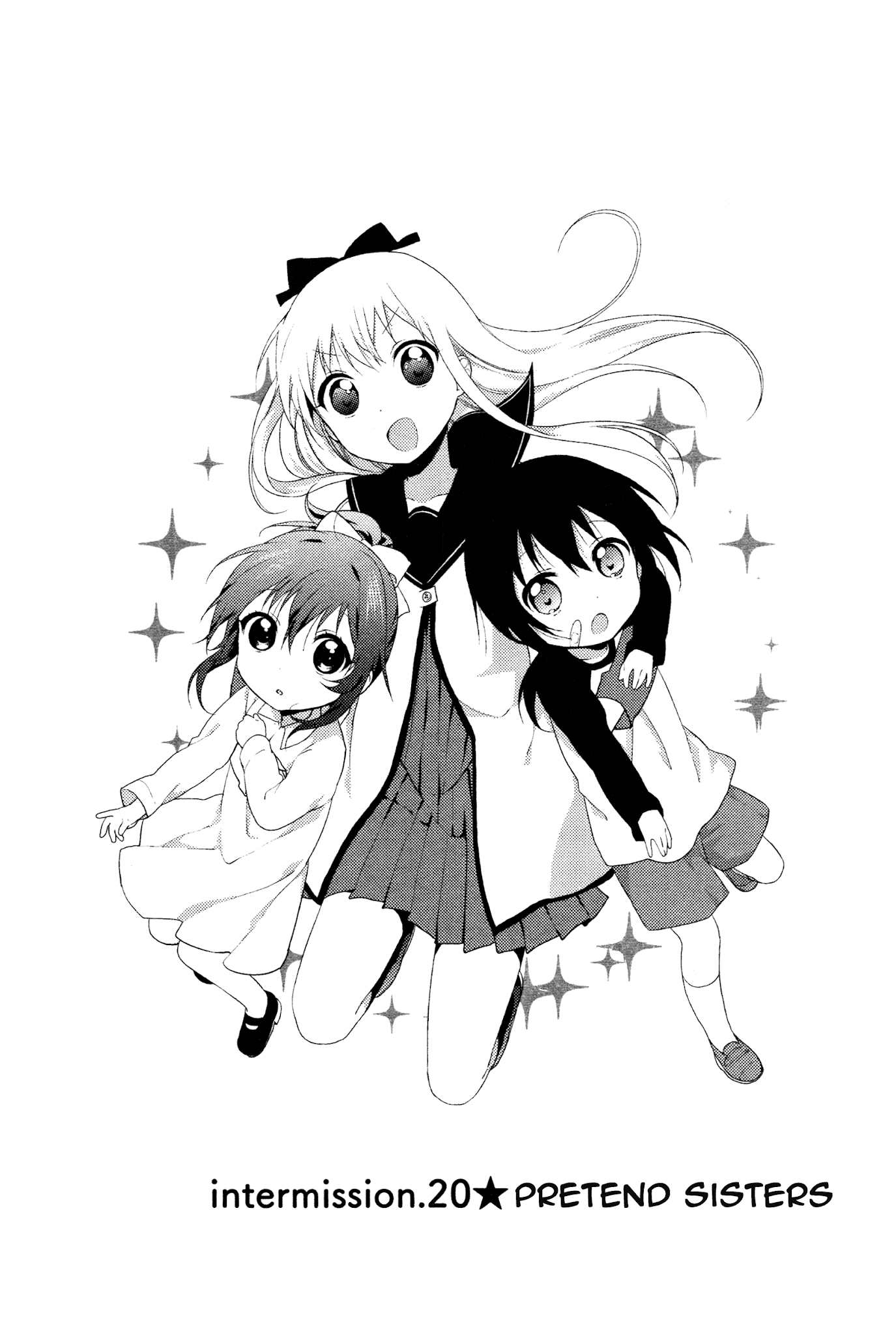 Yuru Yuri Chapter 70.5 page 1 - Chapter 70.5: Intermission 20 - Pretend Sisters