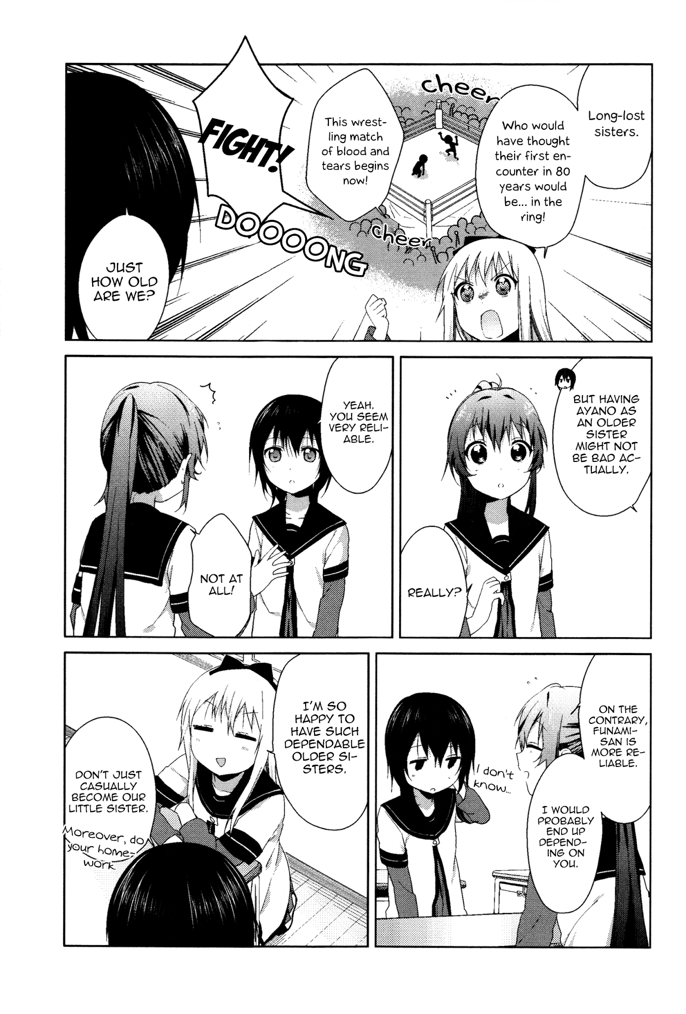 Yuru Yuri Chapter 70.5 page 11 - Chapter 70.5: Intermission 20 - Pretend Sisters
