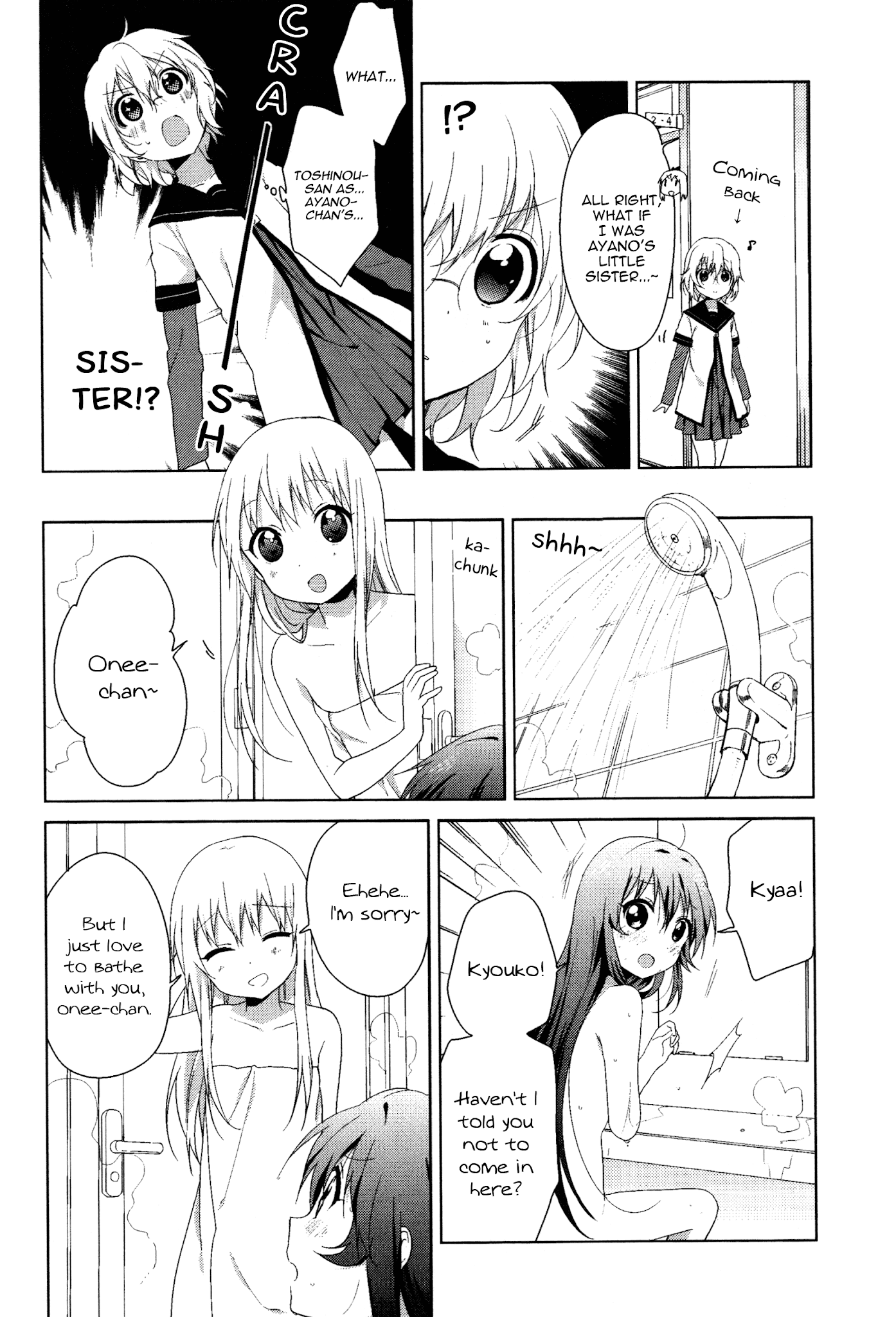 Yuru Yuri Chapter 70.5 page 6 - Chapter 70.5: Intermission 20 - Pretend Sisters