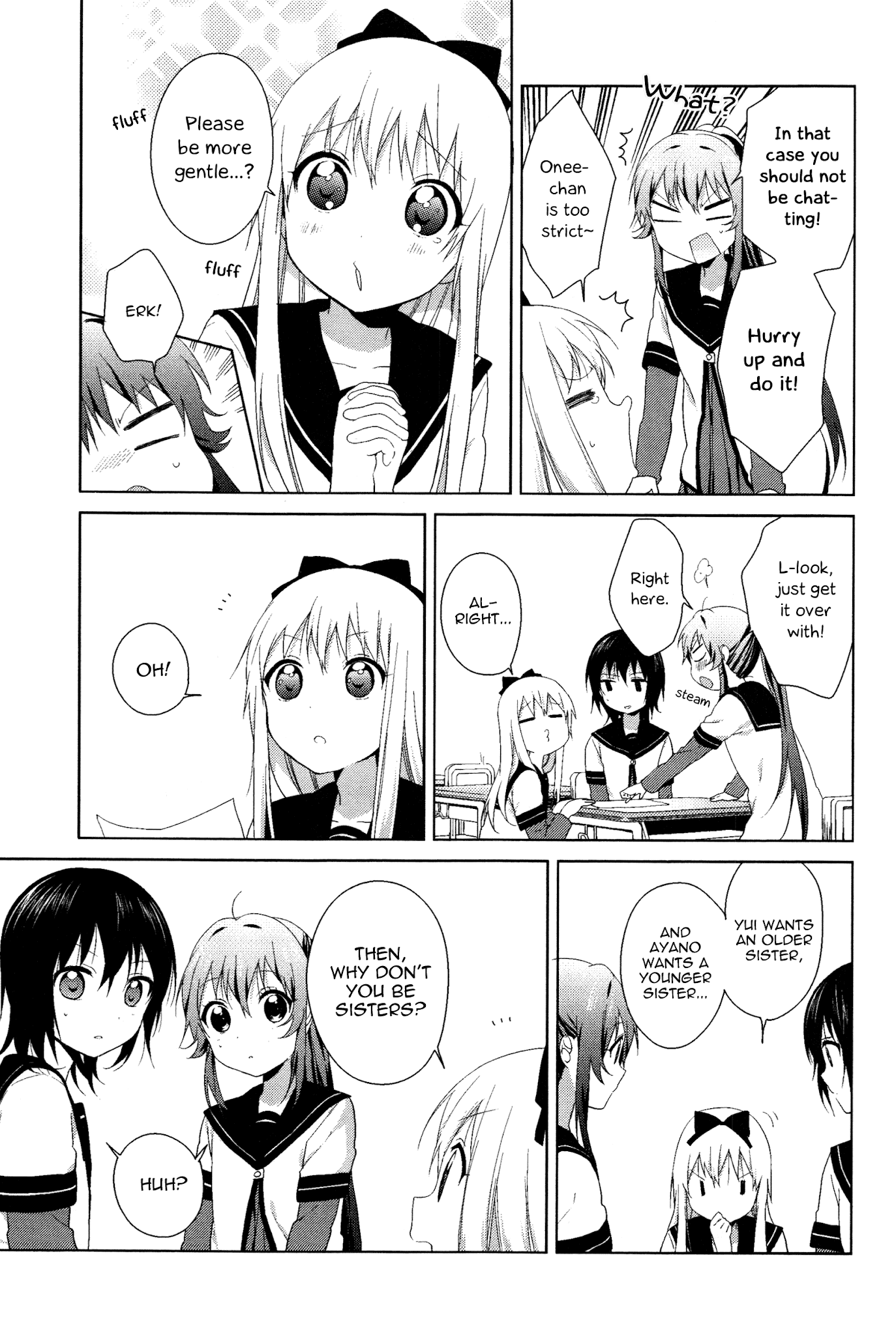 Yuru Yuri Chapter 70.5 page 9 - Chapter 70.5: Intermission 20 - Pretend Sisters