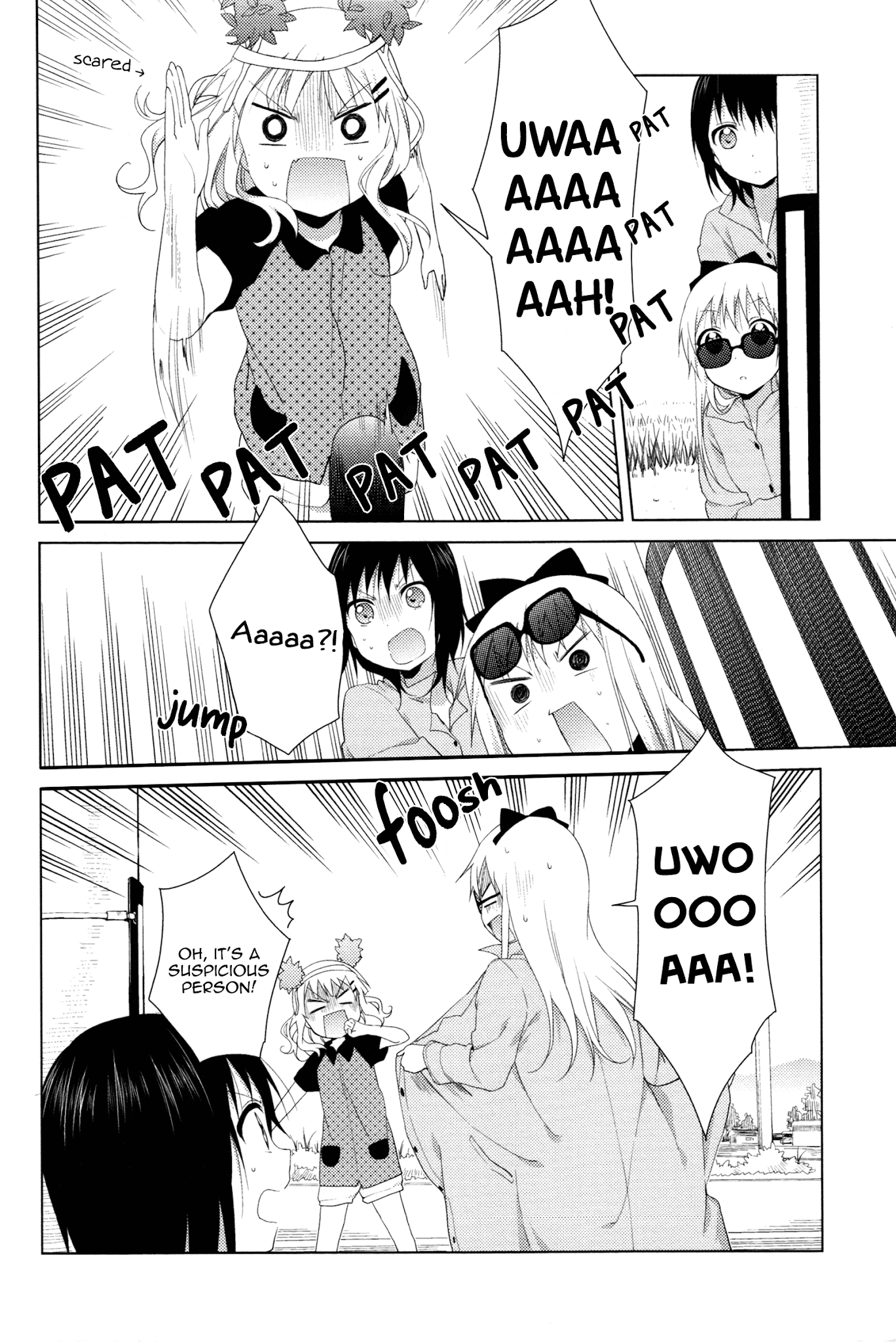 Yuru Yuri Chapter 70.7 page 12 - Chapter 70.7: Intermission 22 - A Girl's First Shopping Errand. And Her Stalkers.