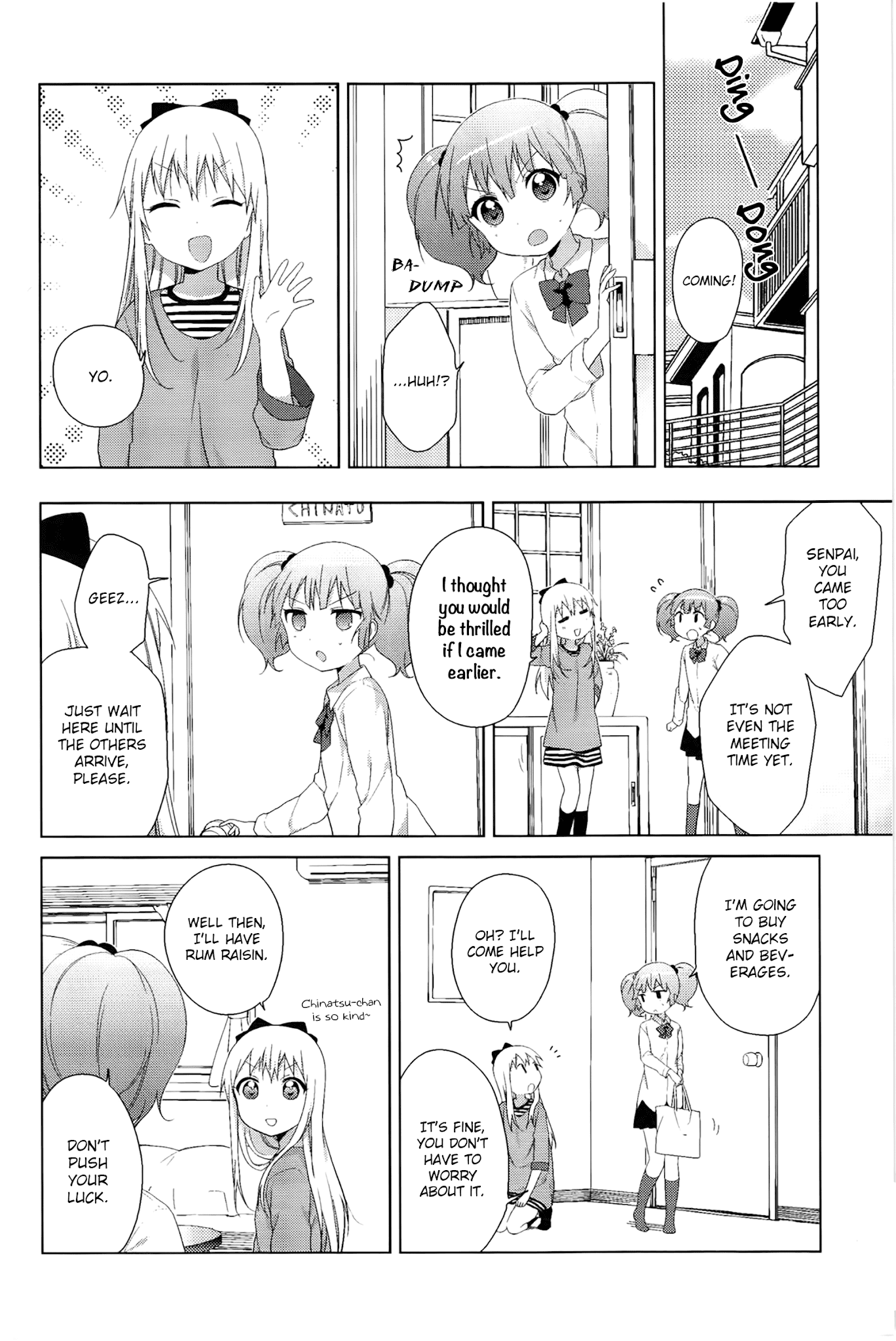 Yuru Yuri Chapter 70.8 page 2 - Chapter 70.8: Intermission 23 - Cool Senpai
