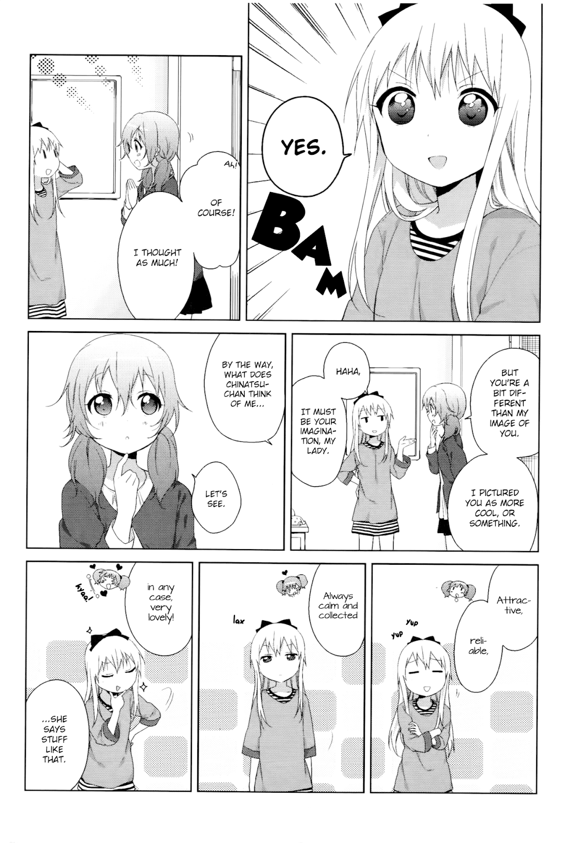 Yuru Yuri Chapter 70.8 page 4 - Chapter 70.8: Intermission 23 - Cool Senpai