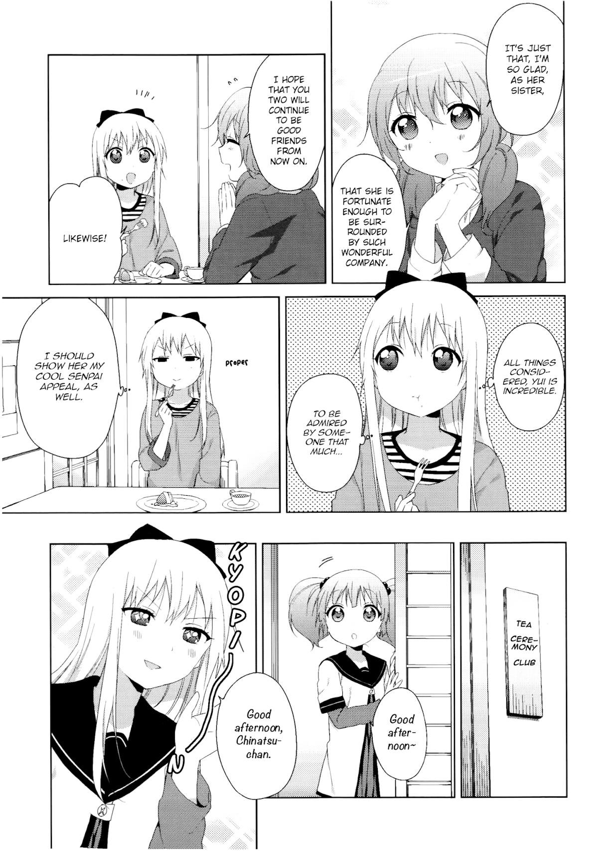 Yuru Yuri Chapter 70.8 page 7 - Chapter 70.8: Intermission 23 - Cool Senpai