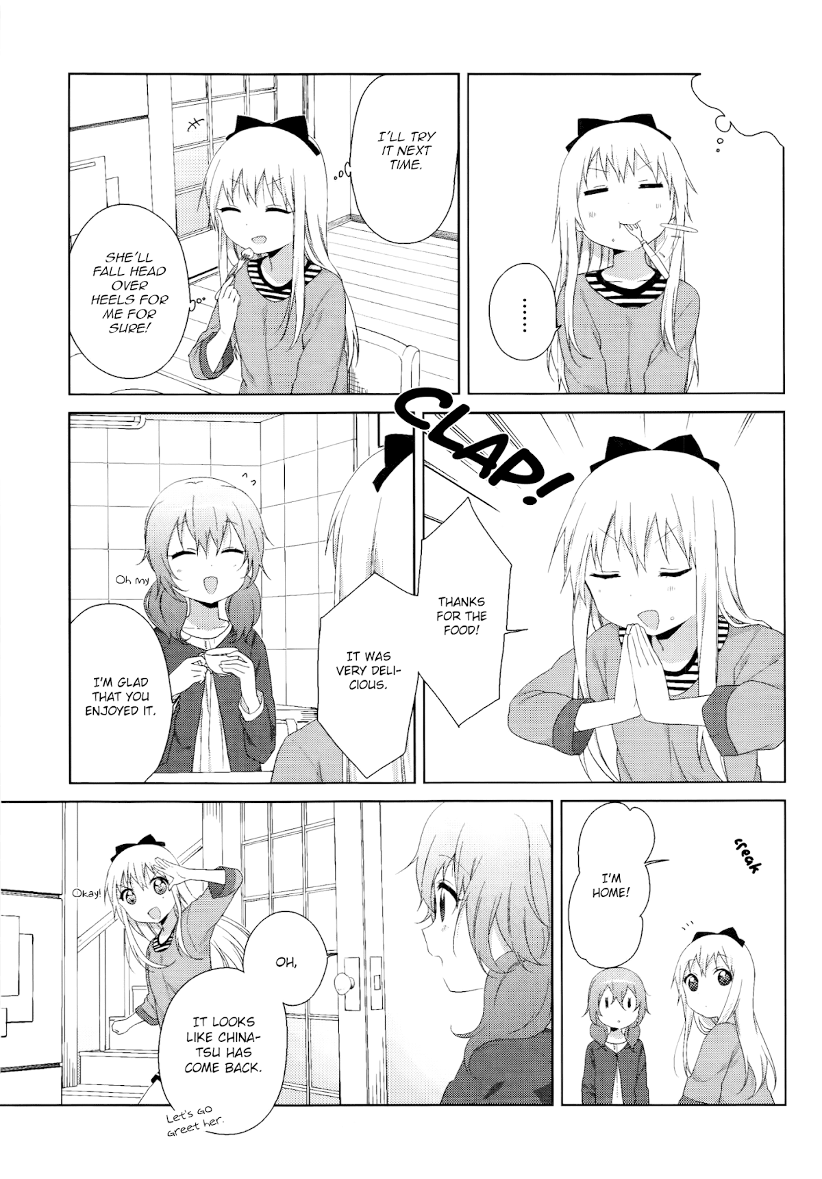 Yuru Yuri Chapter 70.8 page 9 - Chapter 70.8: Intermission 23 - Cool Senpai