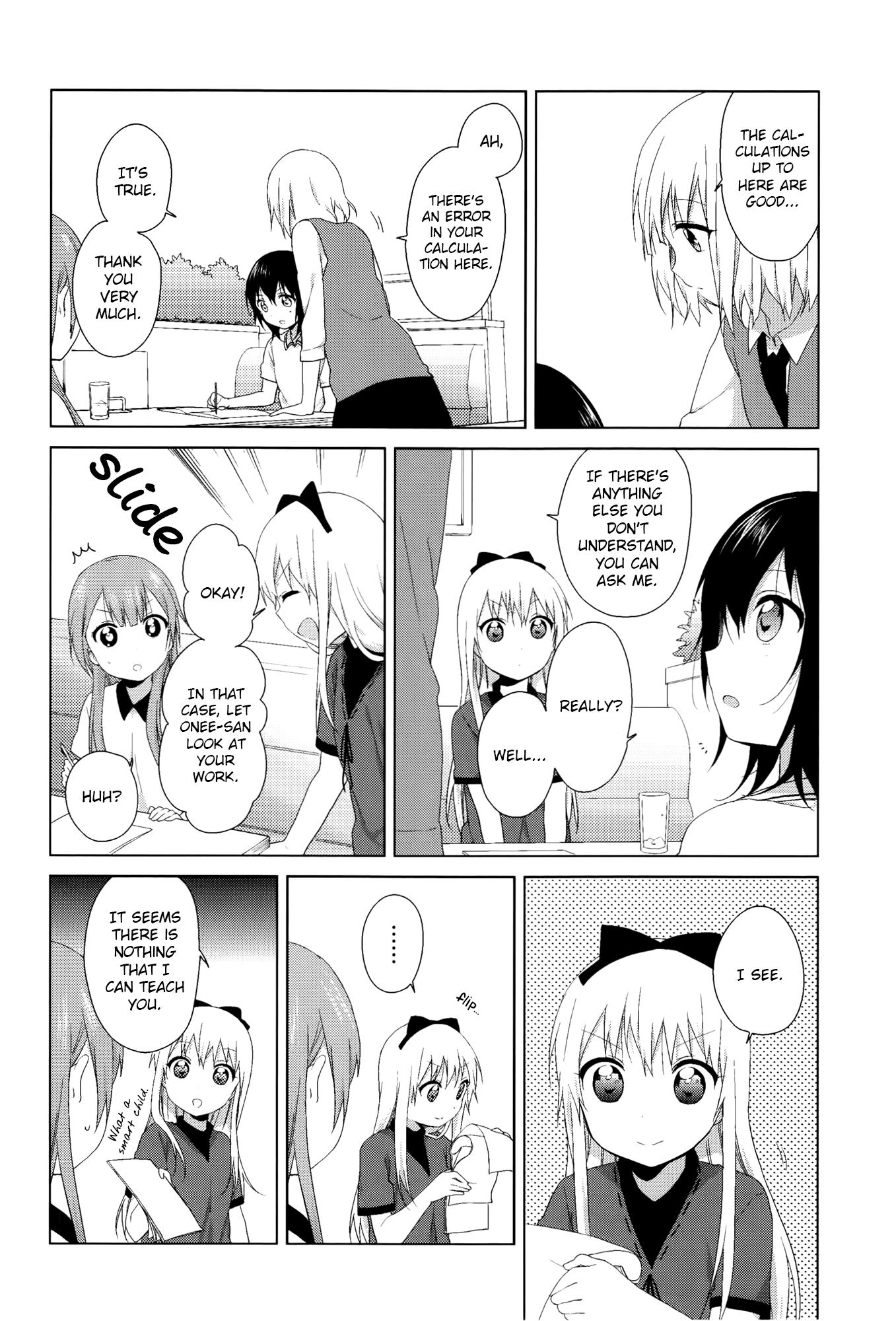 Yuru Yuri Chapter 70.9 page 10 - Chapter 70.9: Intermission 24 - I'm Sorry to Say, Among These People, there is One Disappointing One...Oh, They Aren't Here...