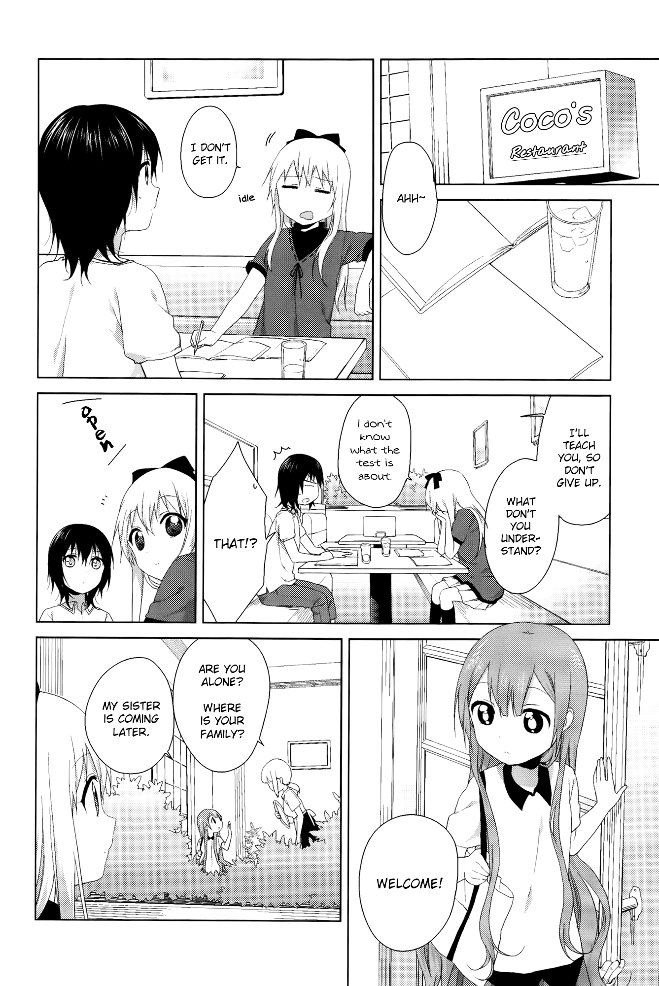 Yuru Yuri Chapter 70.9 page 2 - Chapter 70.9: Intermission 24 - I'm Sorry to Say, Among These People, there is One Disappointing One...Oh, They Aren't Here...