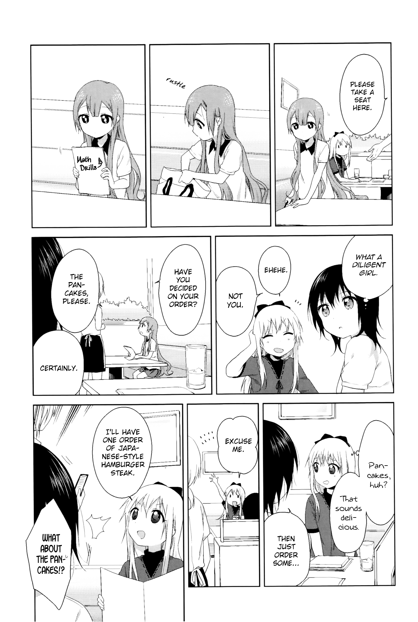 Yuru Yuri Chapter 70.9 page 3 - Chapter 70.9: Intermission 24 - I'm Sorry to Say, Among These People, there is One Disappointing One...Oh, They Aren't Here...