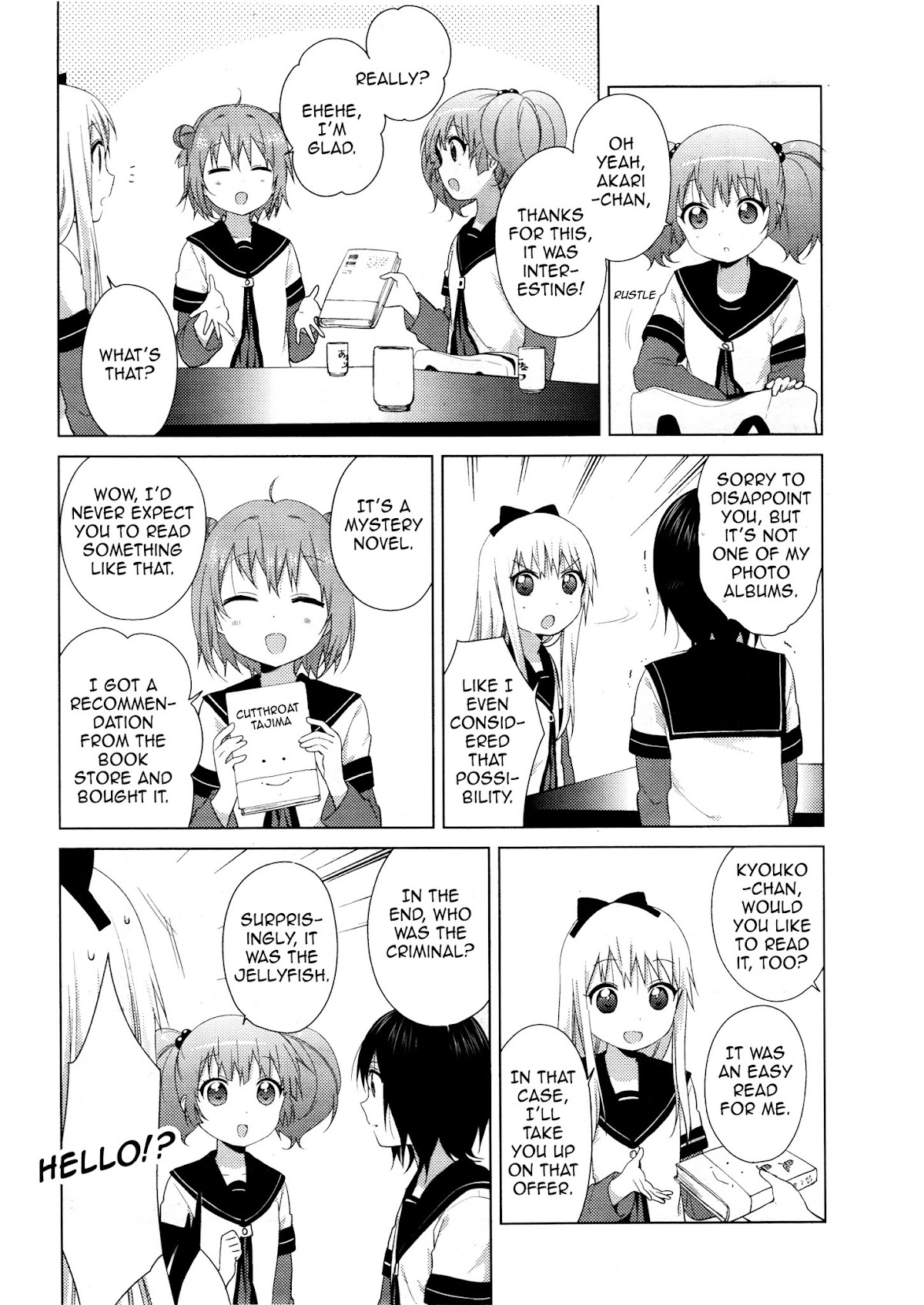 Yuru Yuri Chapter 71 page 10 - Chapter 71: Yui-nyan's Offensive Power