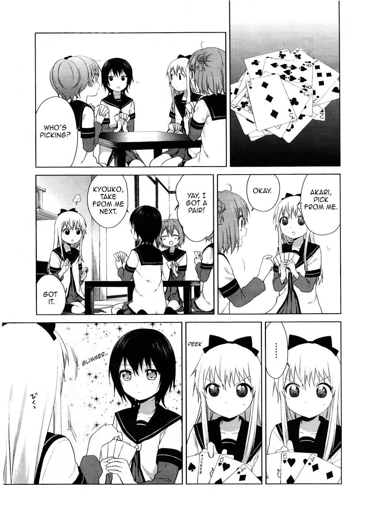 Yuru Yuri Chapter 71 page 13 - Chapter 71: Yui-nyan's Offensive Power