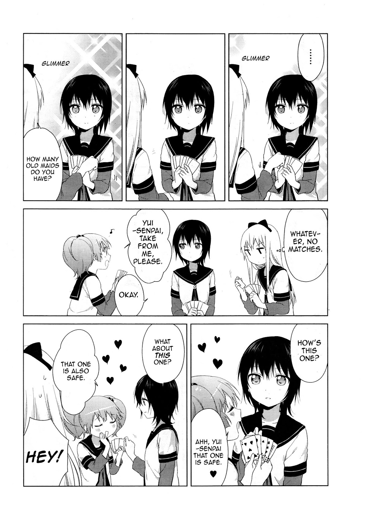 Yuru Yuri Chapter 71 page 14 - Chapter 71: Yui-nyan's Offensive Power