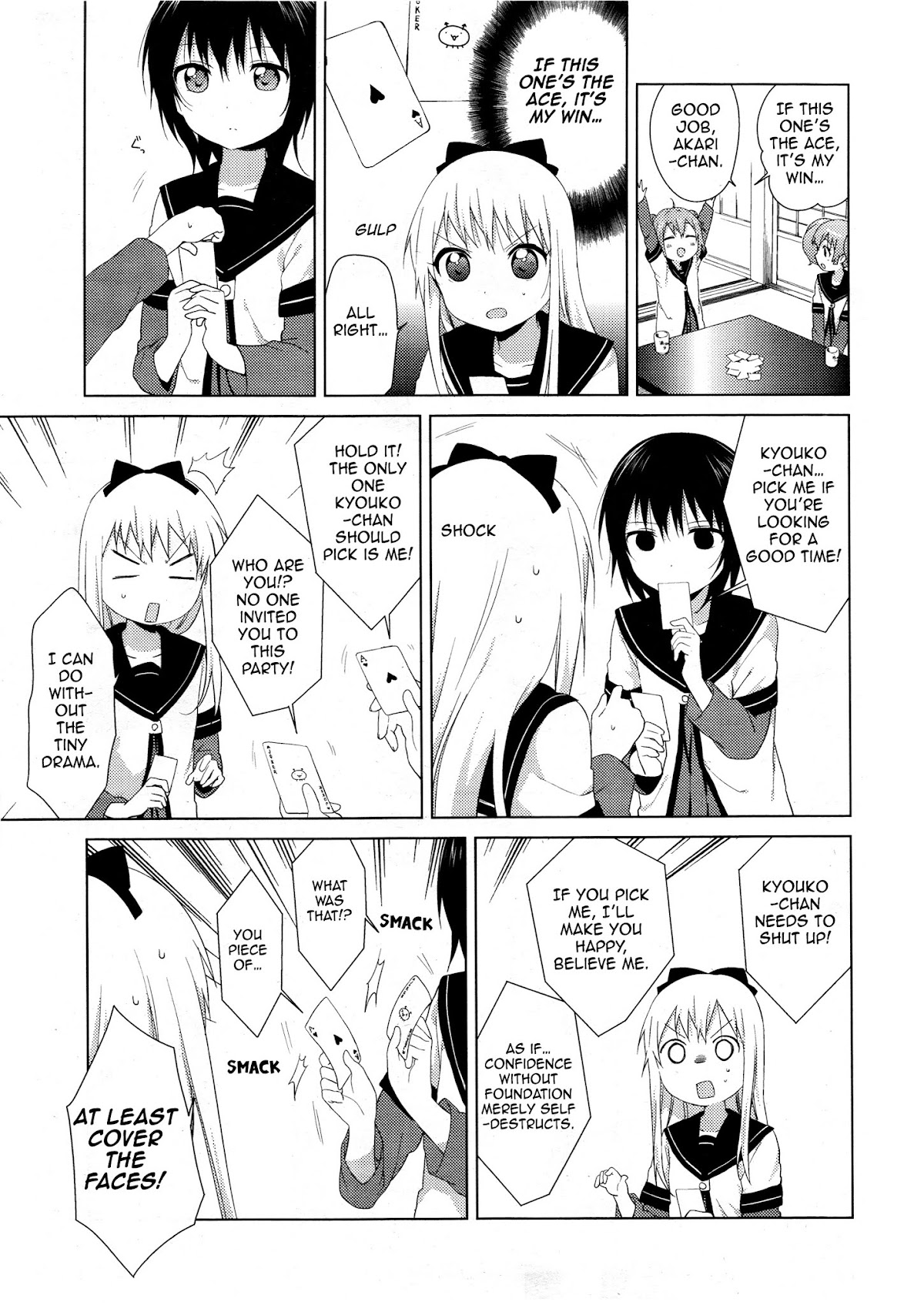 Yuru Yuri Chapter 71 page 15 - Chapter 71: Yui-nyan's Offensive Power
