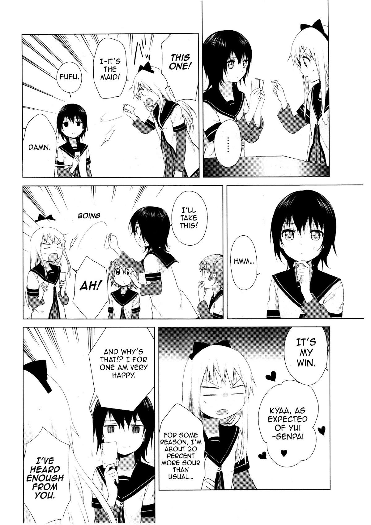 Yuru Yuri Chapter 71 page 16 - Chapter 71: Yui-nyan's Offensive Power
