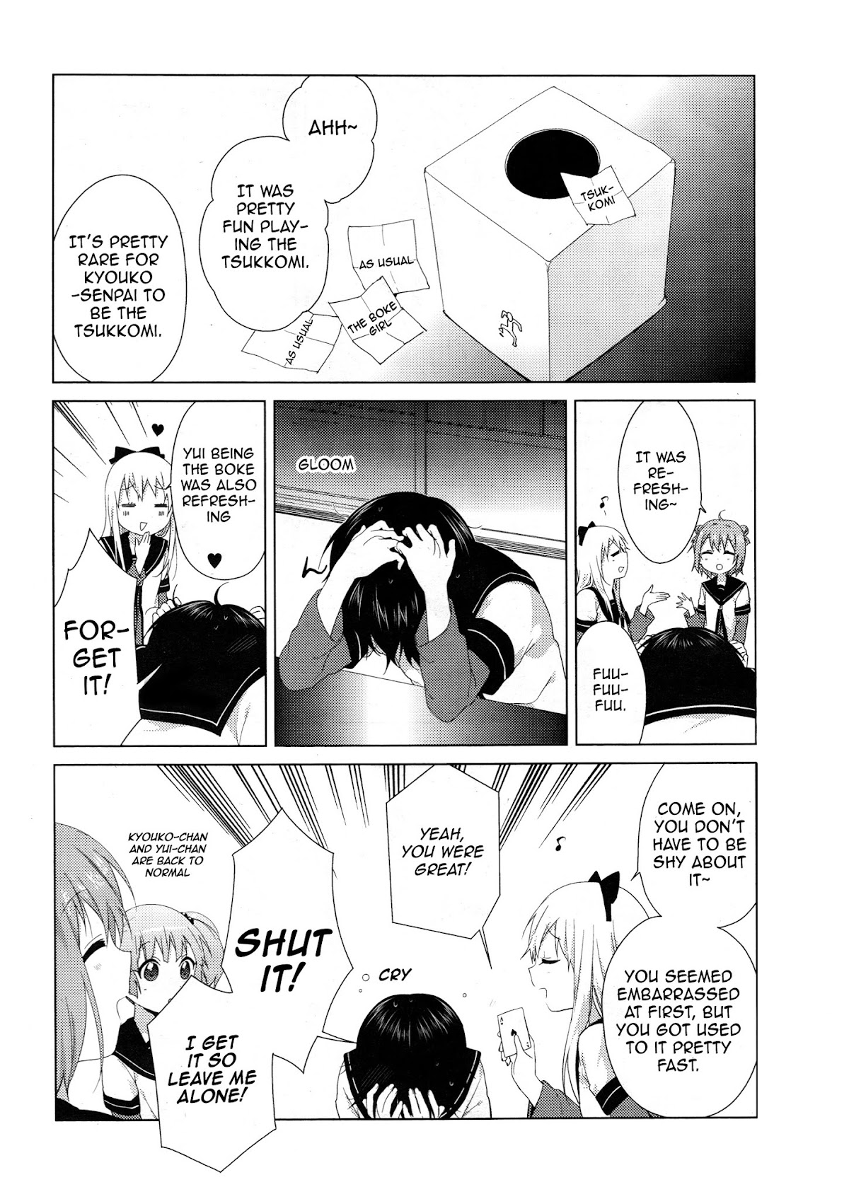 Yuru Yuri Chapter 71 page 18 - Chapter 71: Yui-nyan's Offensive Power