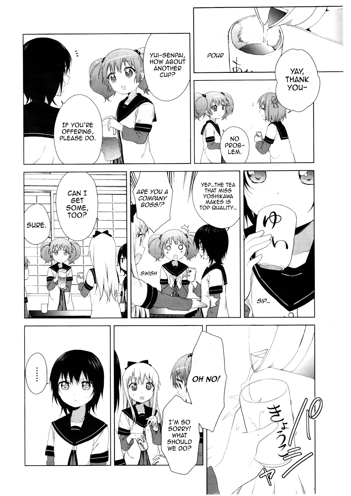 Yuru Yuri Chapter 71 page 8 - Chapter 71: Yui-nyan's Offensive Power