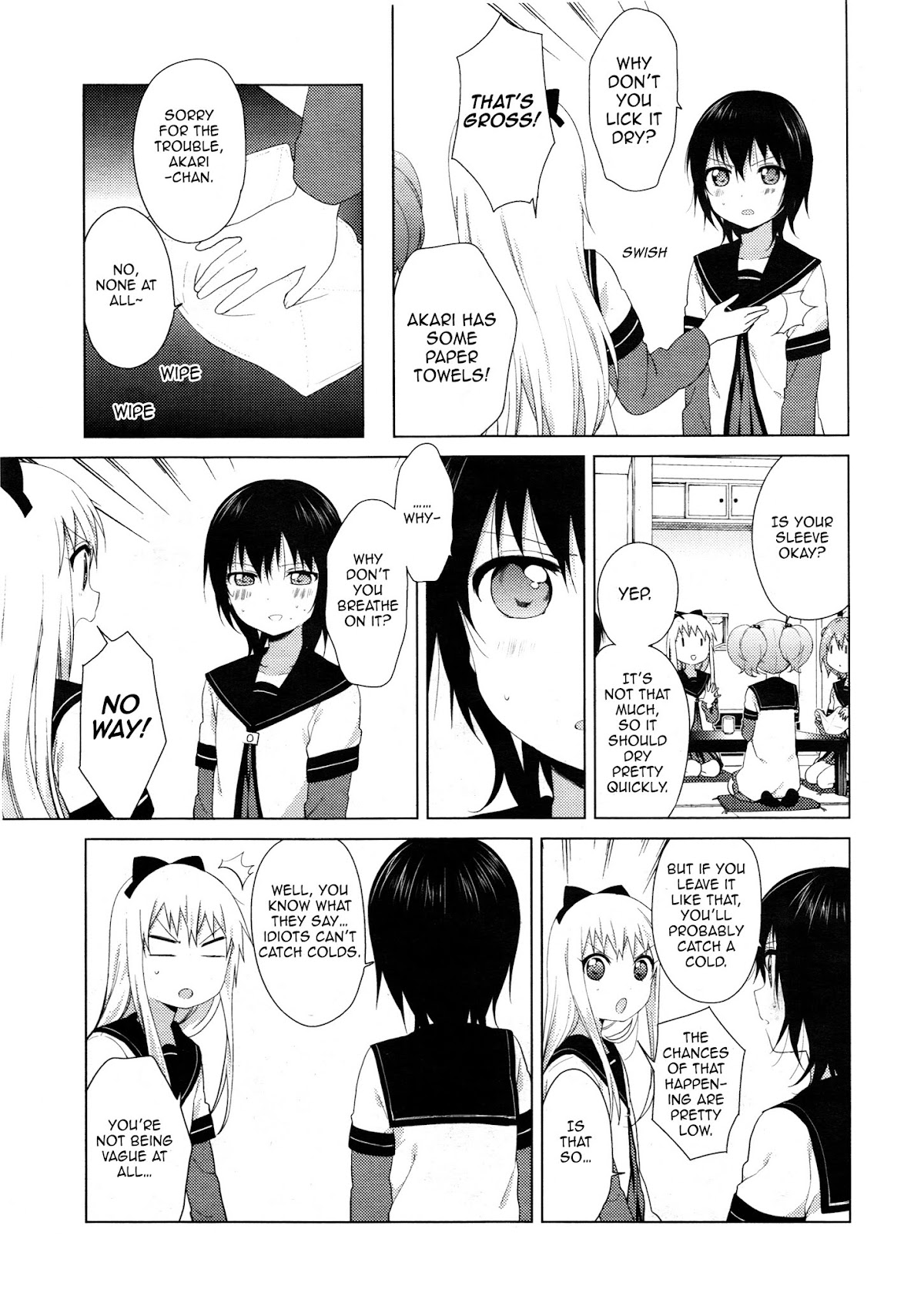 Yuru Yuri Chapter 71 page 9 - Chapter 71: Yui-nyan's Offensive Power