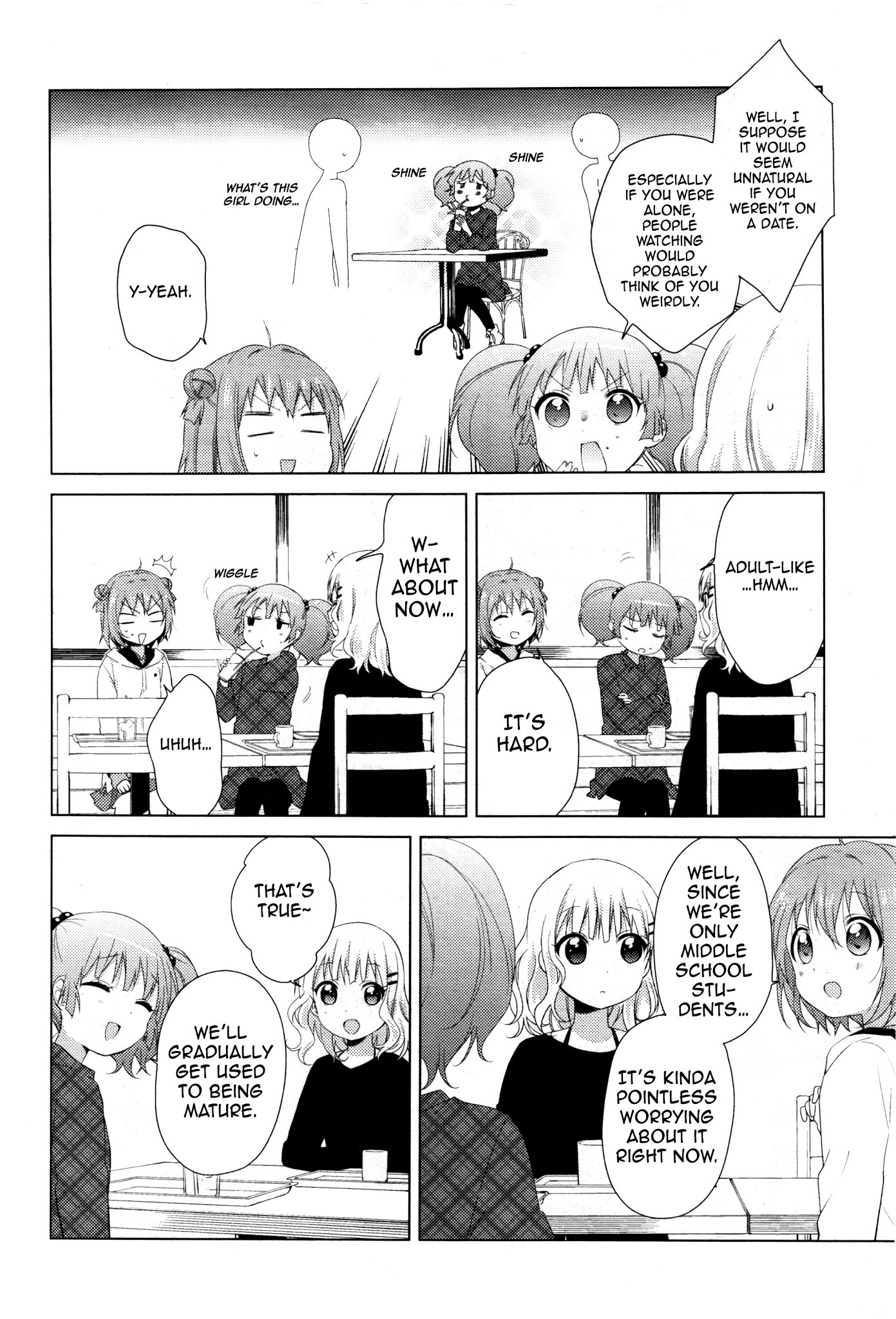 Yuru Yuri Chapter 72 page 10 - Chapter 72: The Power of a Middle School Student!?