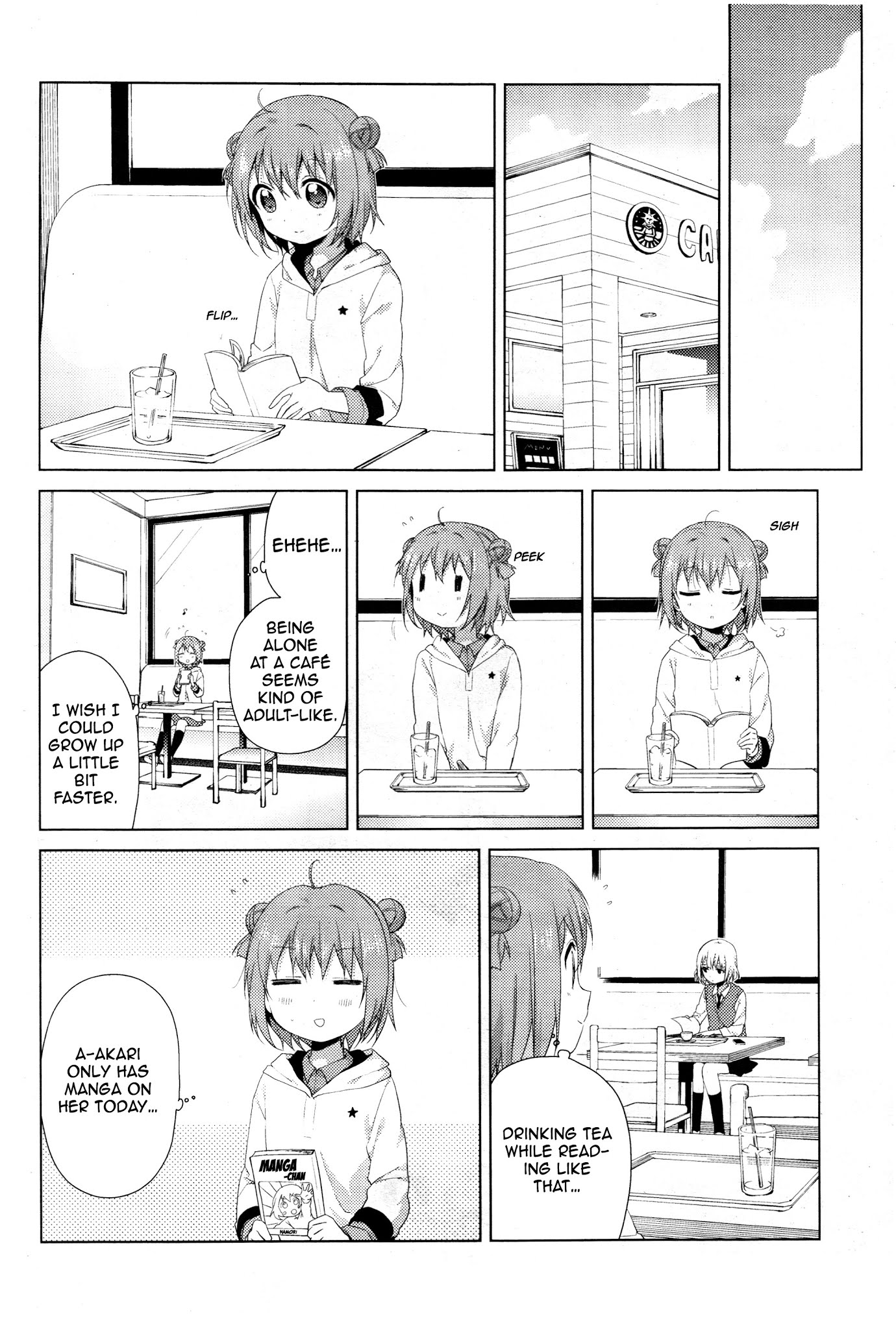 Yuru Yuri Chapter 72 page 2 - Chapter 72: The Power of a Middle School Student!?