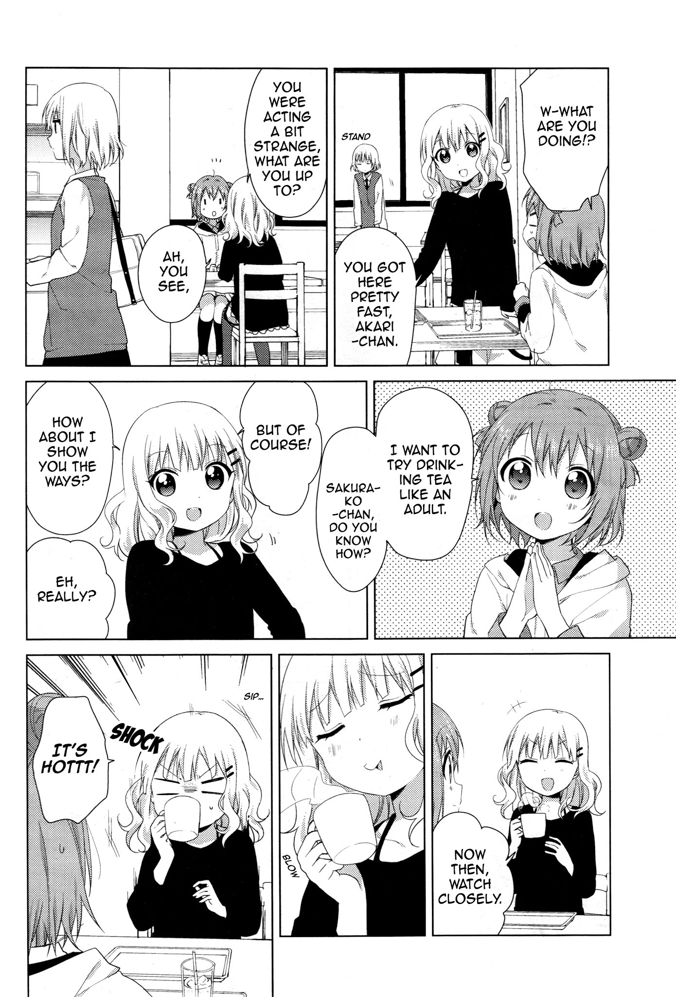 Yuru Yuri Chapter 72 page 4 - Chapter 72: The Power of a Middle School Student!?