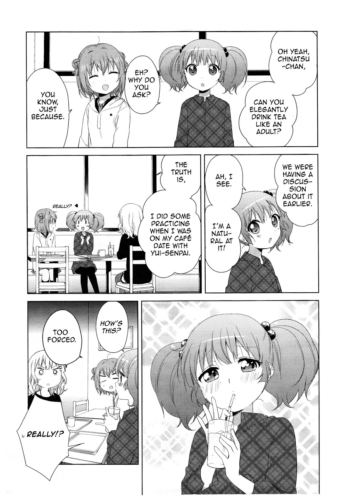 Yuru Yuri Chapter 72 page 9 - Chapter 72: The Power of a Middle School Student!?