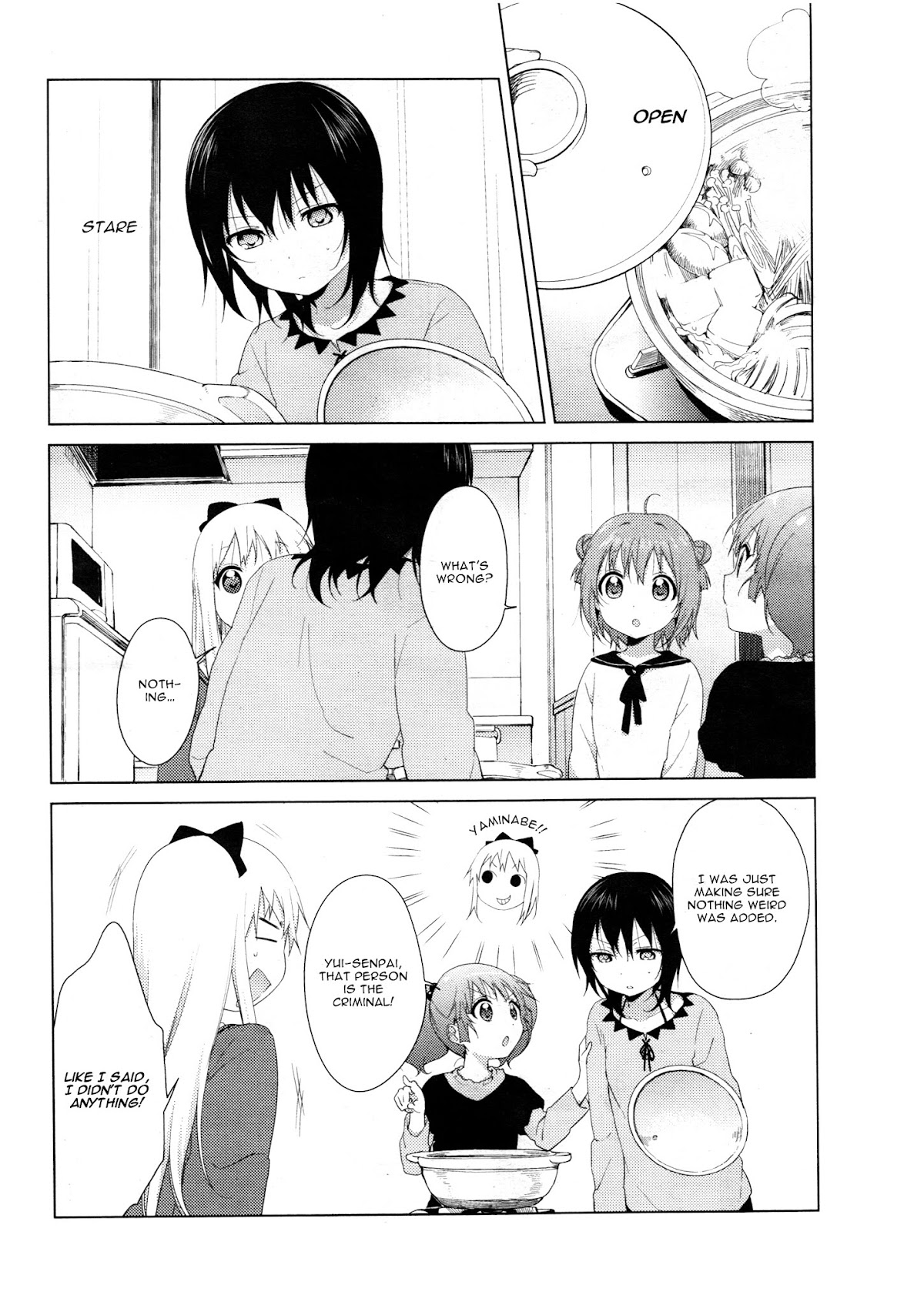 Yuru Yuri Chapter 73 page 12 - Chapter 73: Earthquake, Thunder, Hot Pot, Akari