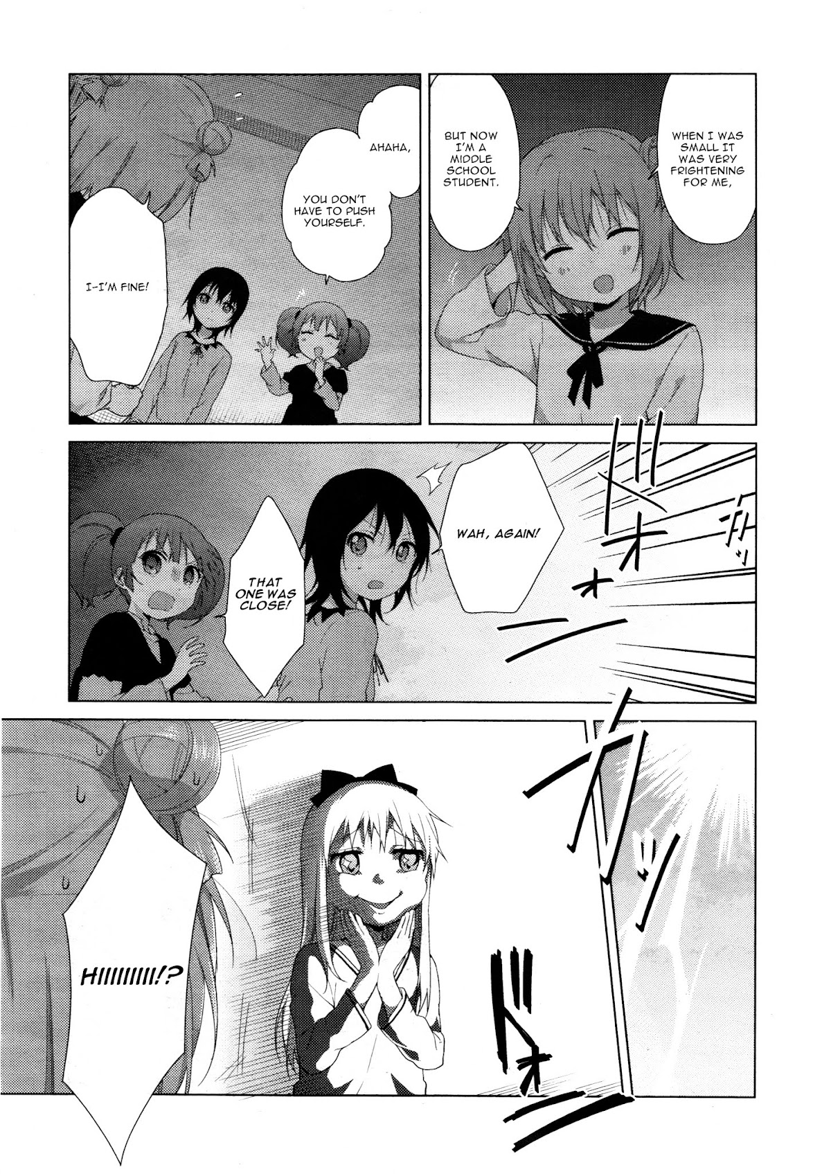 Yuru Yuri Chapter 73 page 9 - Chapter 73: Earthquake, Thunder, Hot Pot, Akari