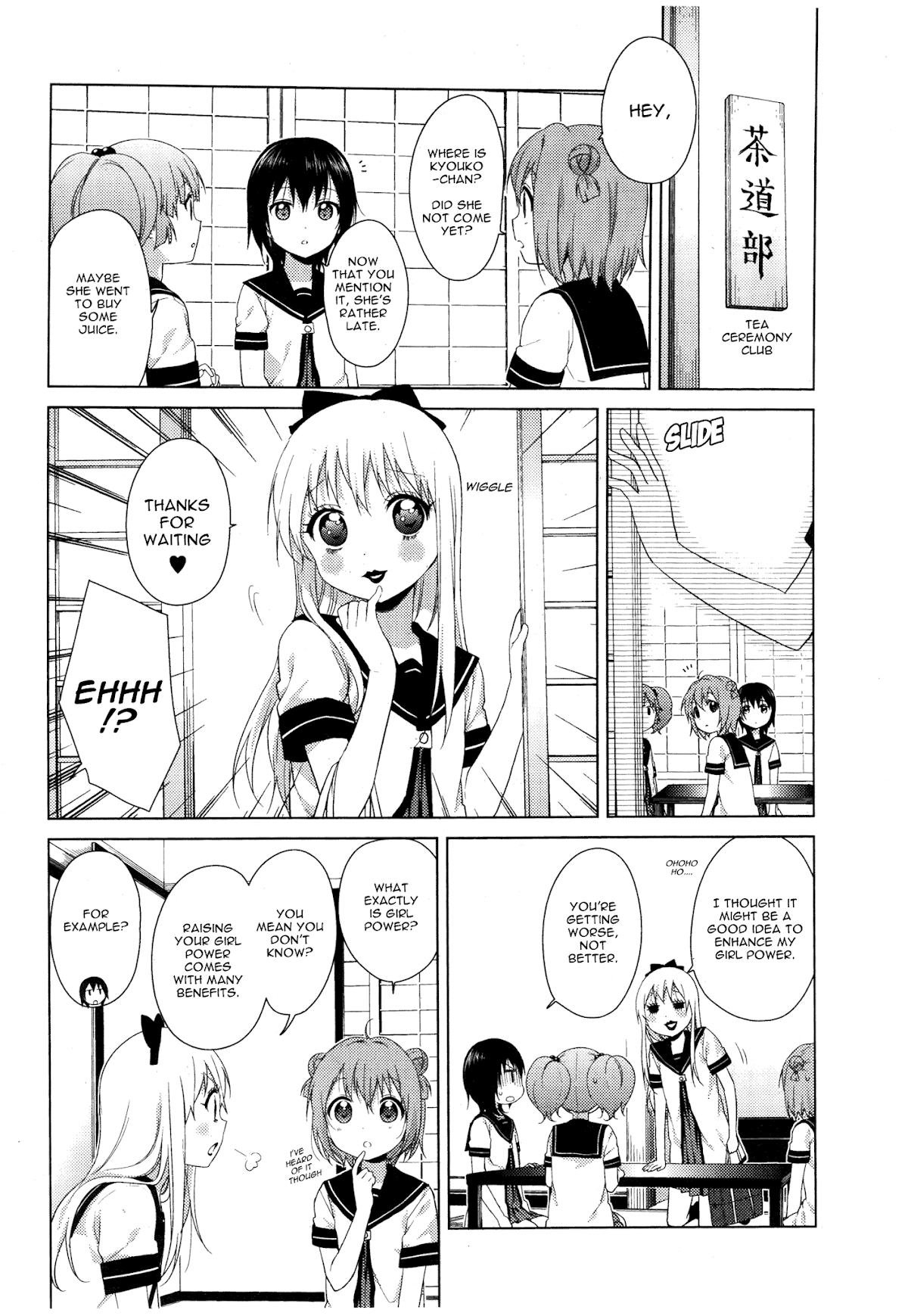Yuru Yuri Chapter 74 page 2 - Chapter 74: Girl Power Power-Up!