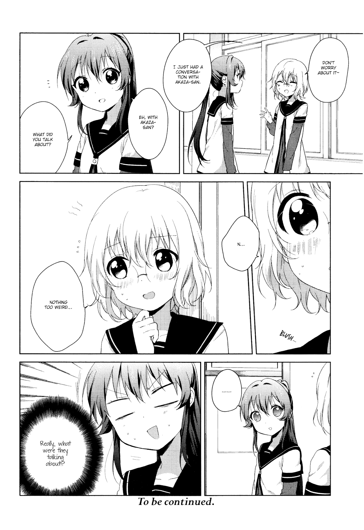 Yuru Yuri Chapter 75 page 12 - Chapter 75: Conversation