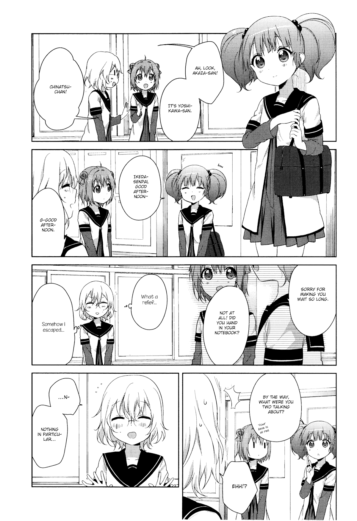 Yuru Yuri Chapter 75 page 9 - Chapter 75: Conversation