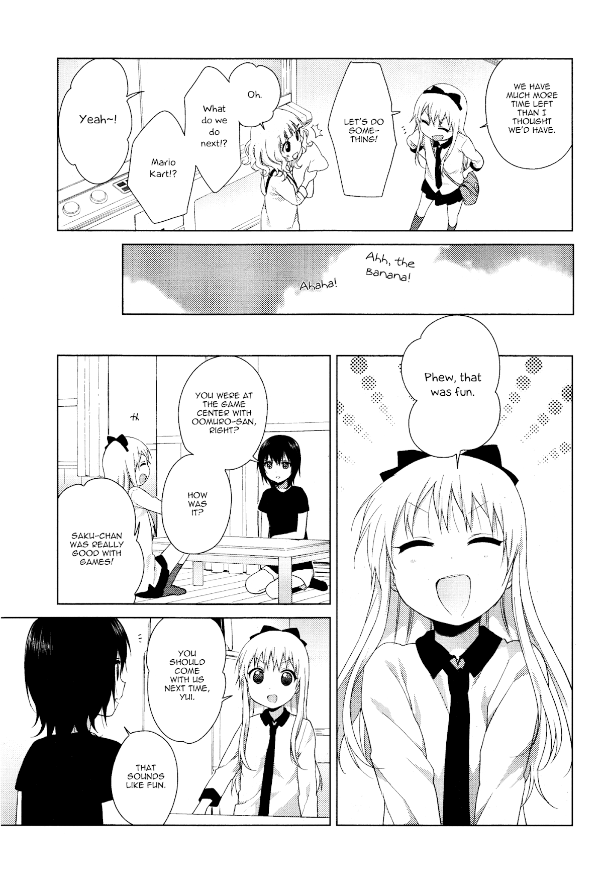Yuru Yuri Chapter 76 page 11 - Chapter 76: Let's Go to the Game Center!