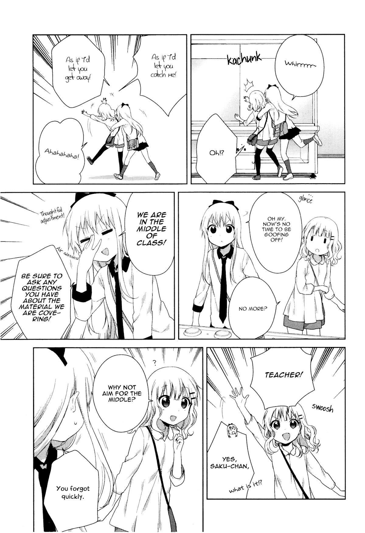 Yuru Yuri Chapter 76 page 7 - Chapter 76: Let's Go to the Game Center!