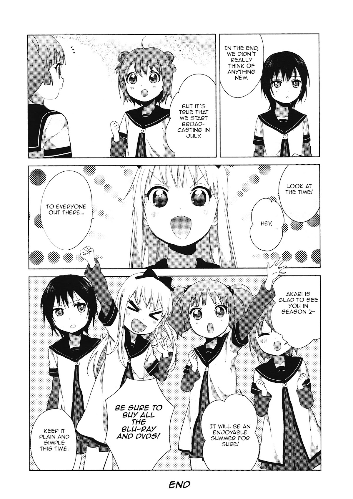 Yuru Yuri Chapter 78.5 page 12 - Chapter 78.5: Special 10 - If There's a Season 1, Then There's Also a Season 2