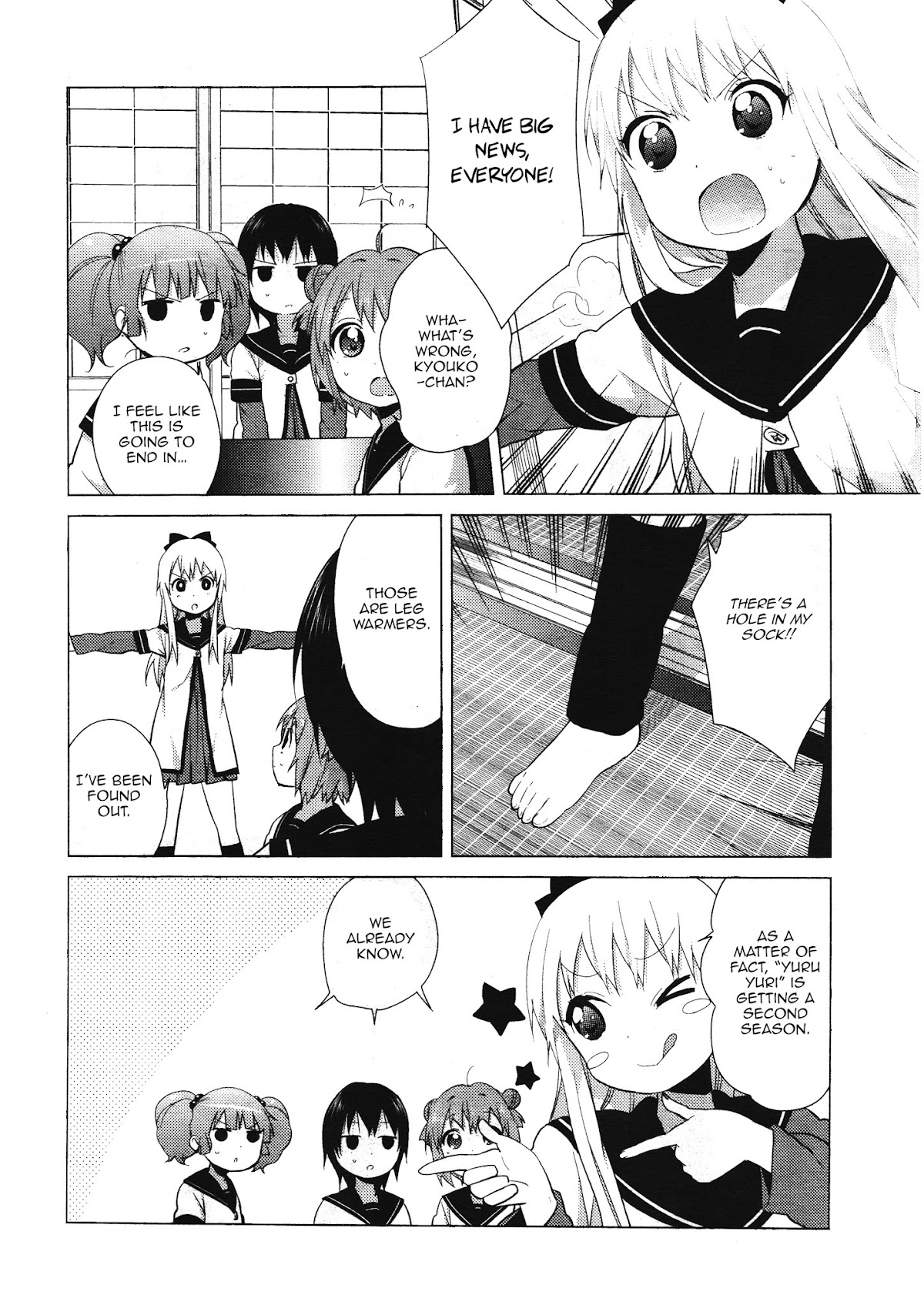 Yuru Yuri Chapter 78.5 page 2 - Chapter 78.5: Special 10 - If There's a Season 1, Then There's Also a Season 2
