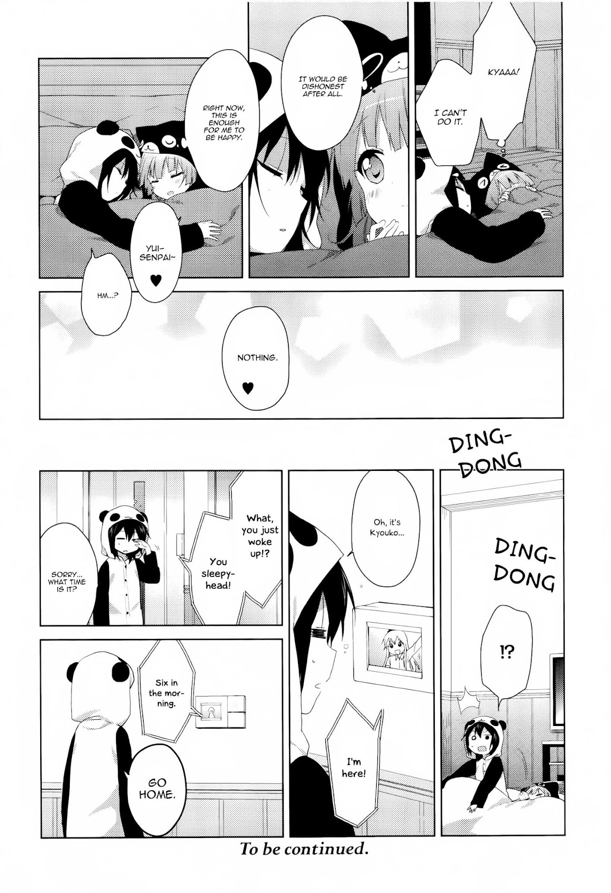 Yuru Yuri Chapter 78 page 12 - Chapter 78: Staying Over, Just the Two of Us
