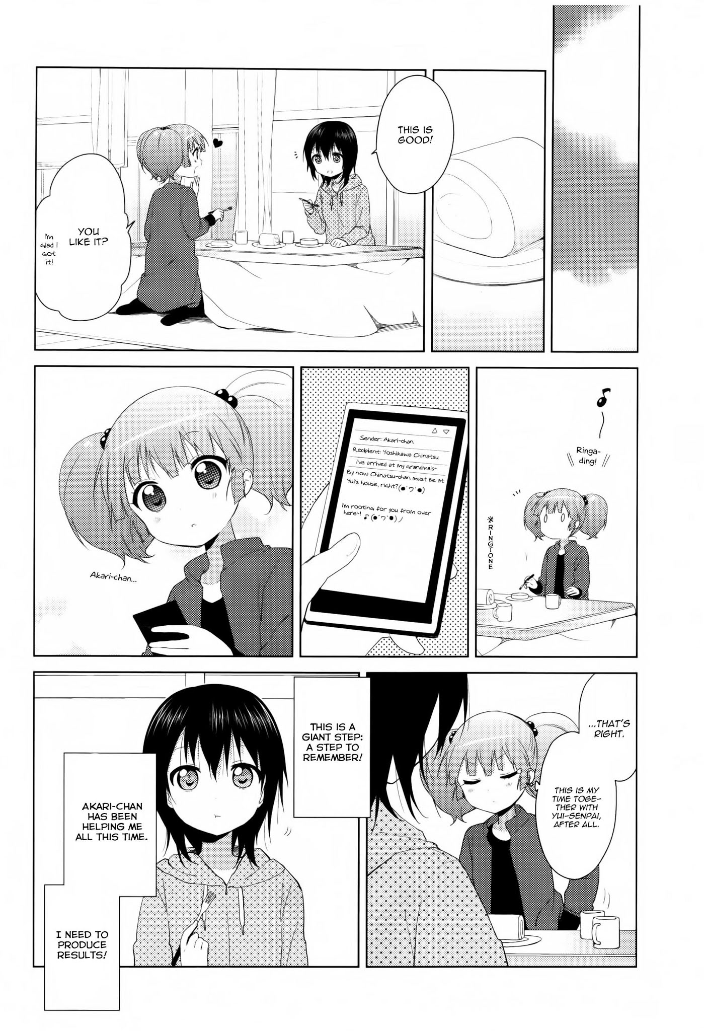 Yuru Yuri Chapter 78 page 4 - Chapter 78: Staying Over, Just the Two of Us