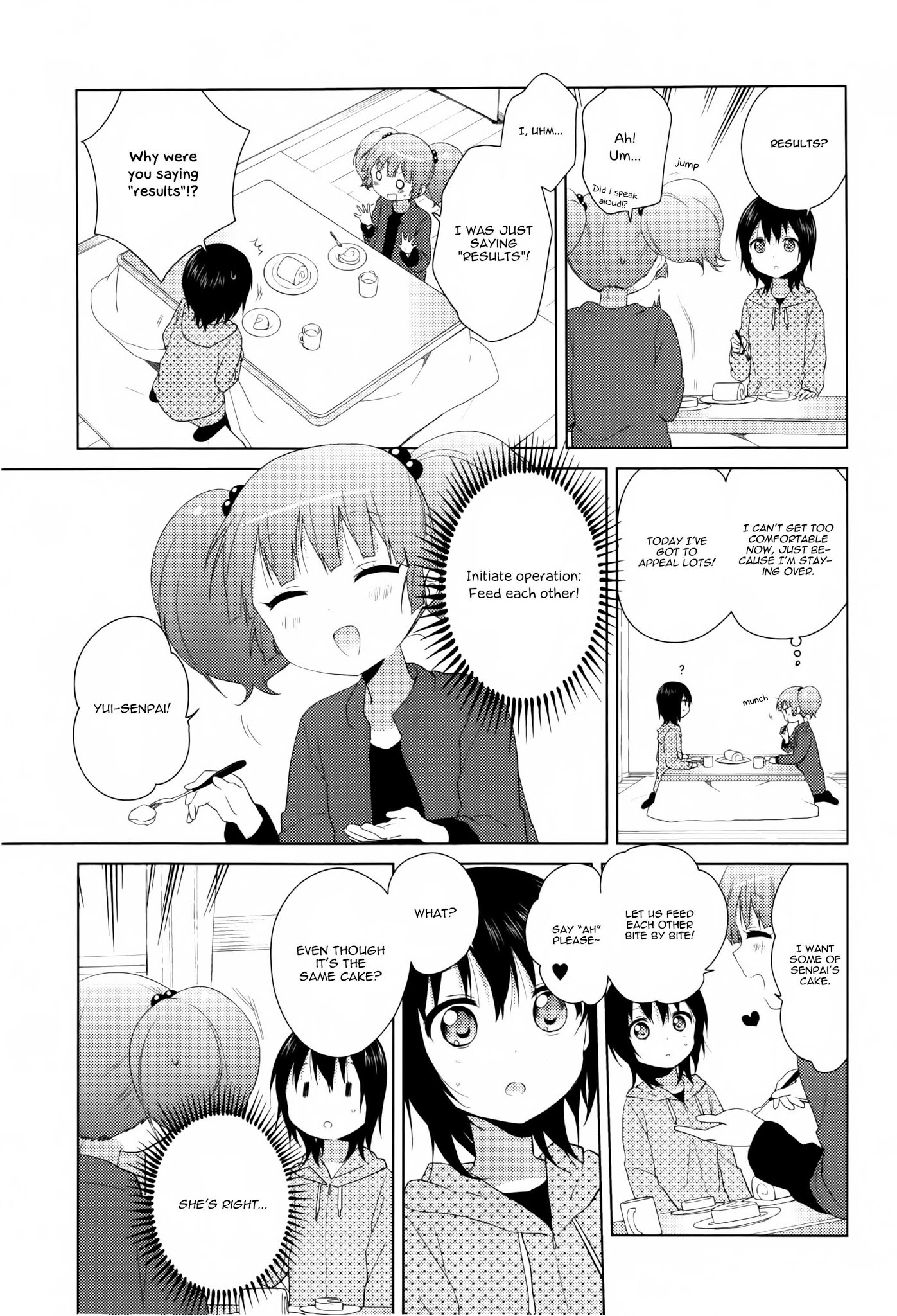 Yuru Yuri Chapter 78 page 5 - Chapter 78: Staying Over, Just the Two of Us