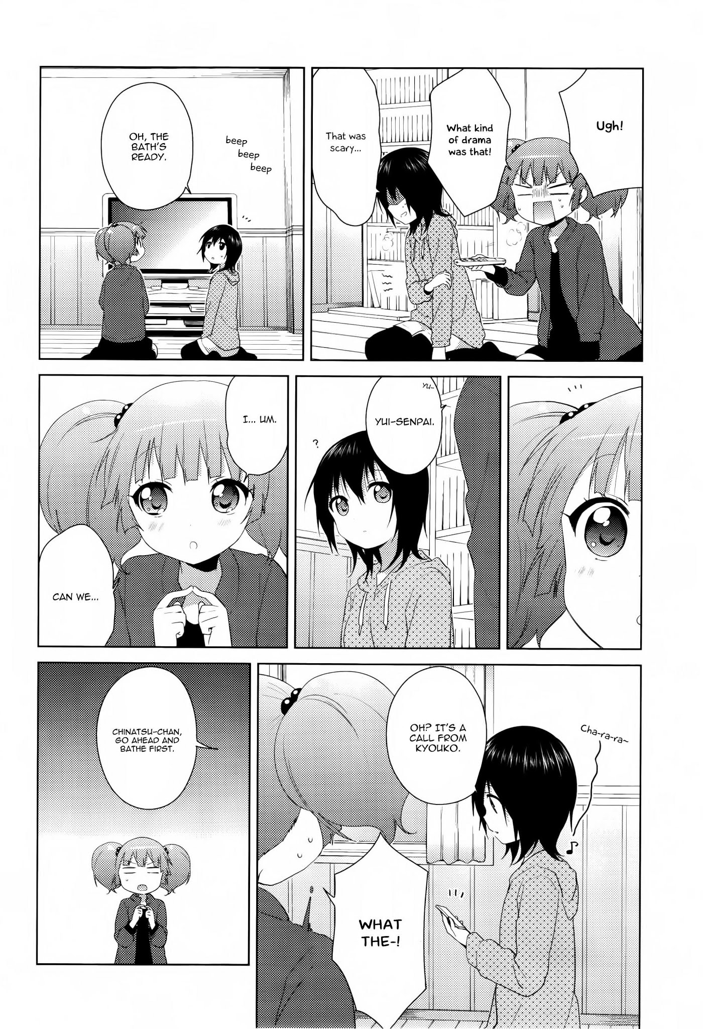 Yuru Yuri Chapter 78 page 8 - Chapter 78: Staying Over, Just the Two of Us