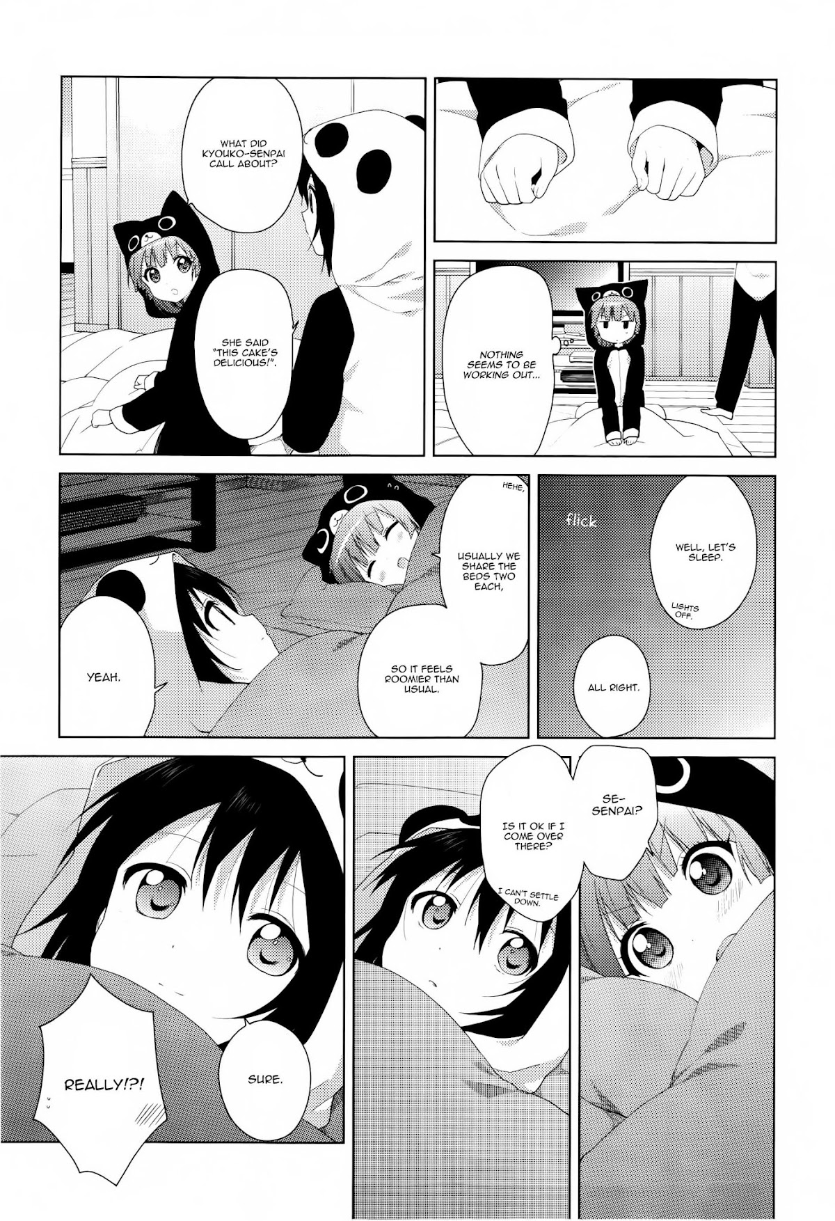 Yuru Yuri Chapter 78 page 9 - Chapter 78: Staying Over, Just the Two of Us