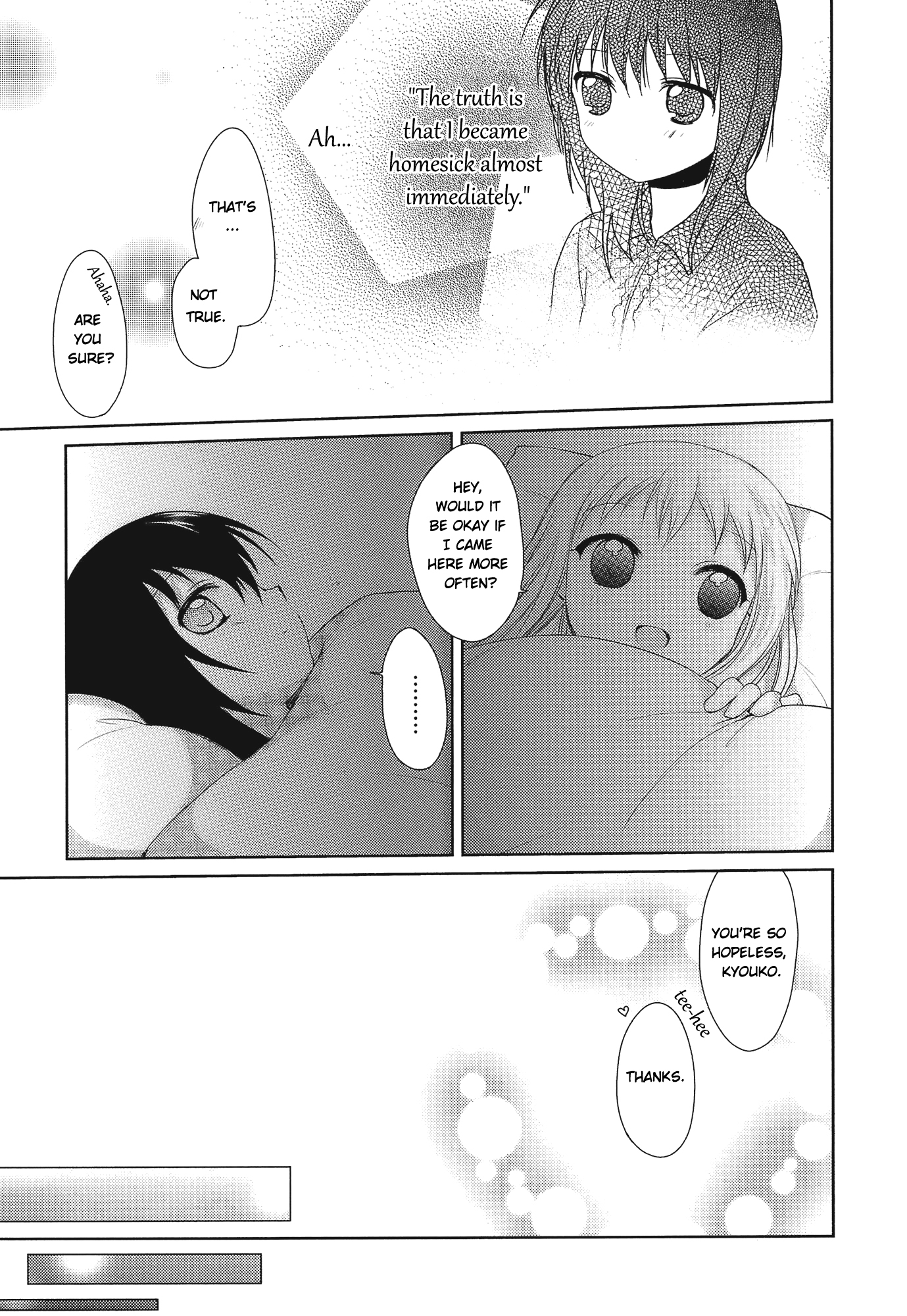 Yuru Yuri Chapter 8.5 page 7 - Chapter 8.5: She Was...Right Behind Me