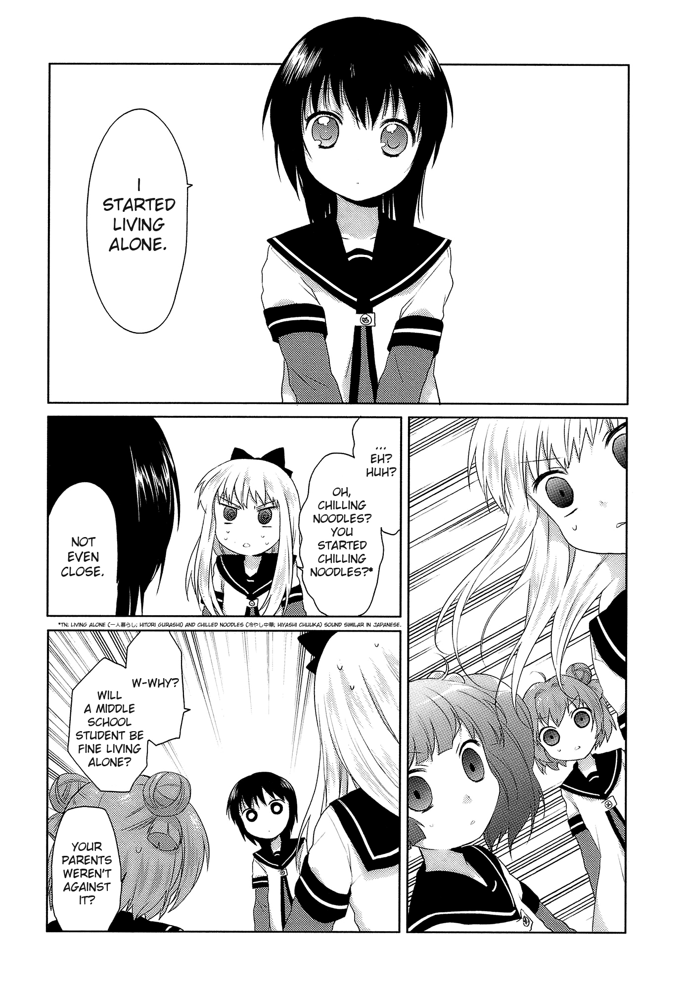 Yuru Yuri Chapter 8 page 2 - Chapter 8: Many Many Memories