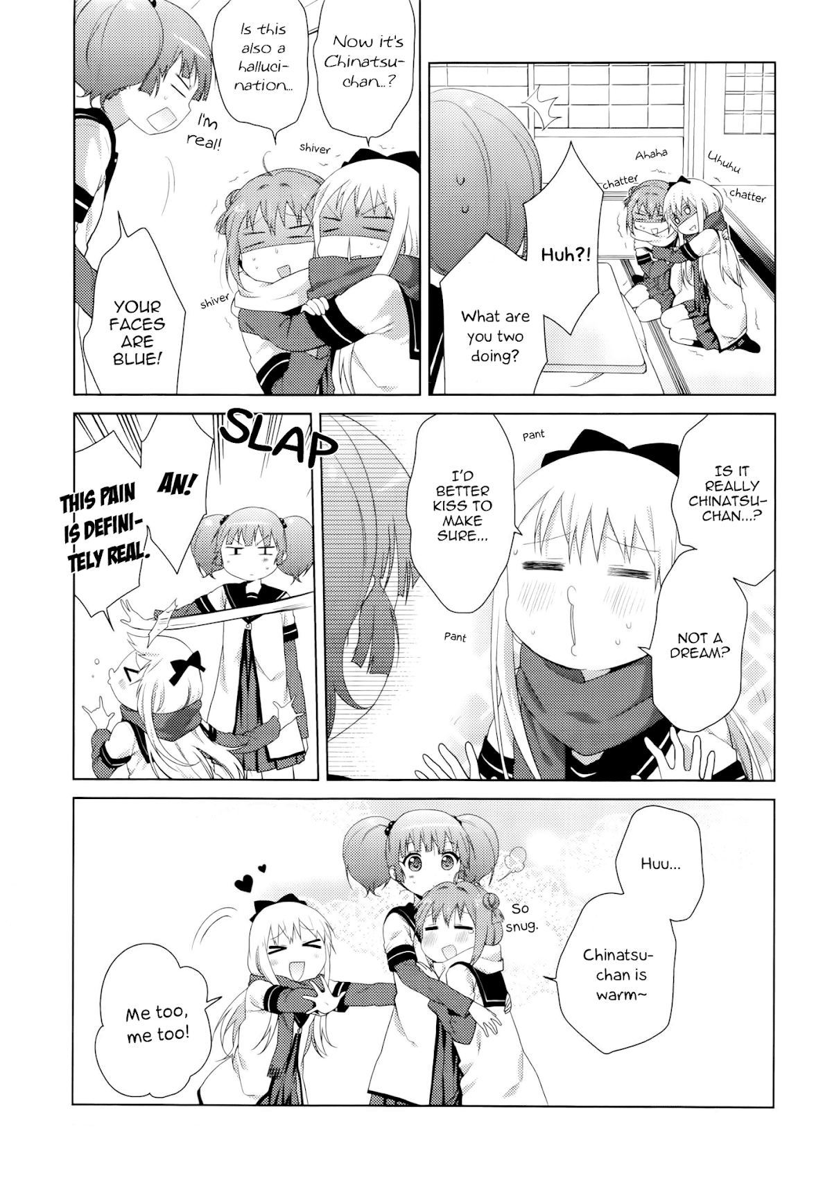 Yuru Yuri Chapter 80 page 11 - Chapter 80: The Kotatsu Tragedy